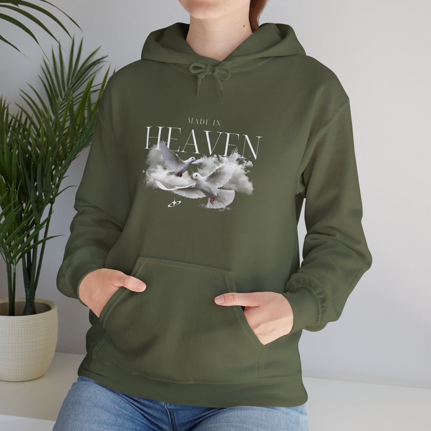 Made In Heaven Women's Heavy Blend™ Hooded Sweatshirt