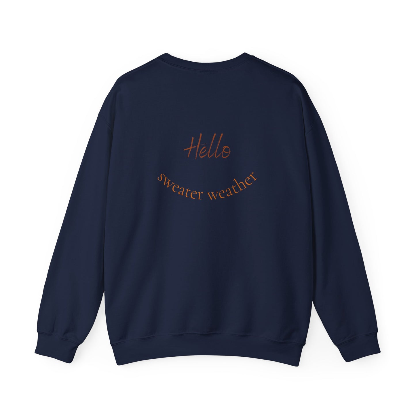 Hello Sweater Weather Unisex Heavy Blend™ Crewneck Sweatshirt