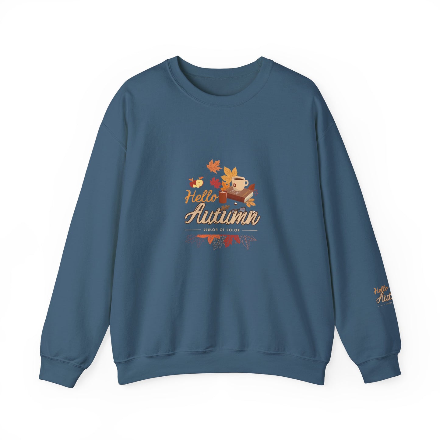 Hello Autumn Season Of Colour Unisex Heavy Blend™ Crewneck Sweatshirt