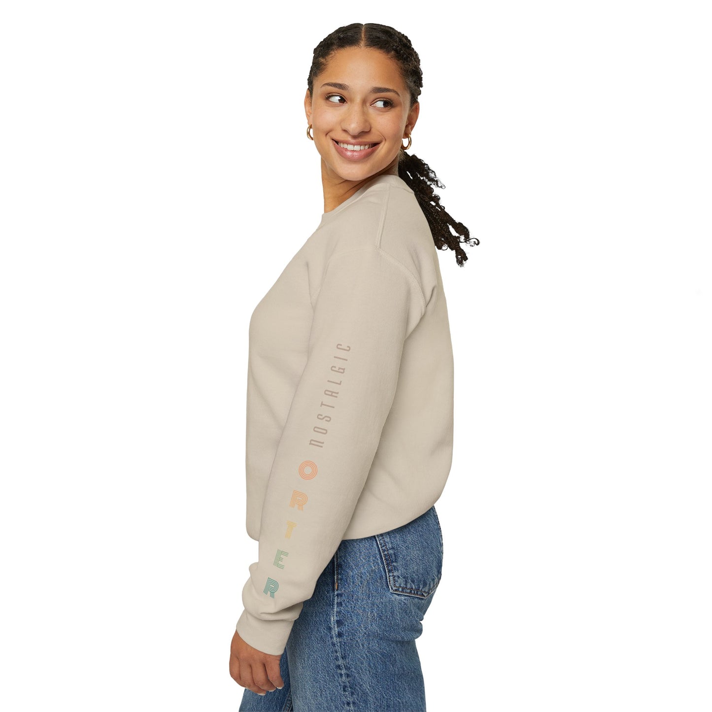 Retro Nostalgic Unisex Heavy Blend™ Crewneck Sweatshirt