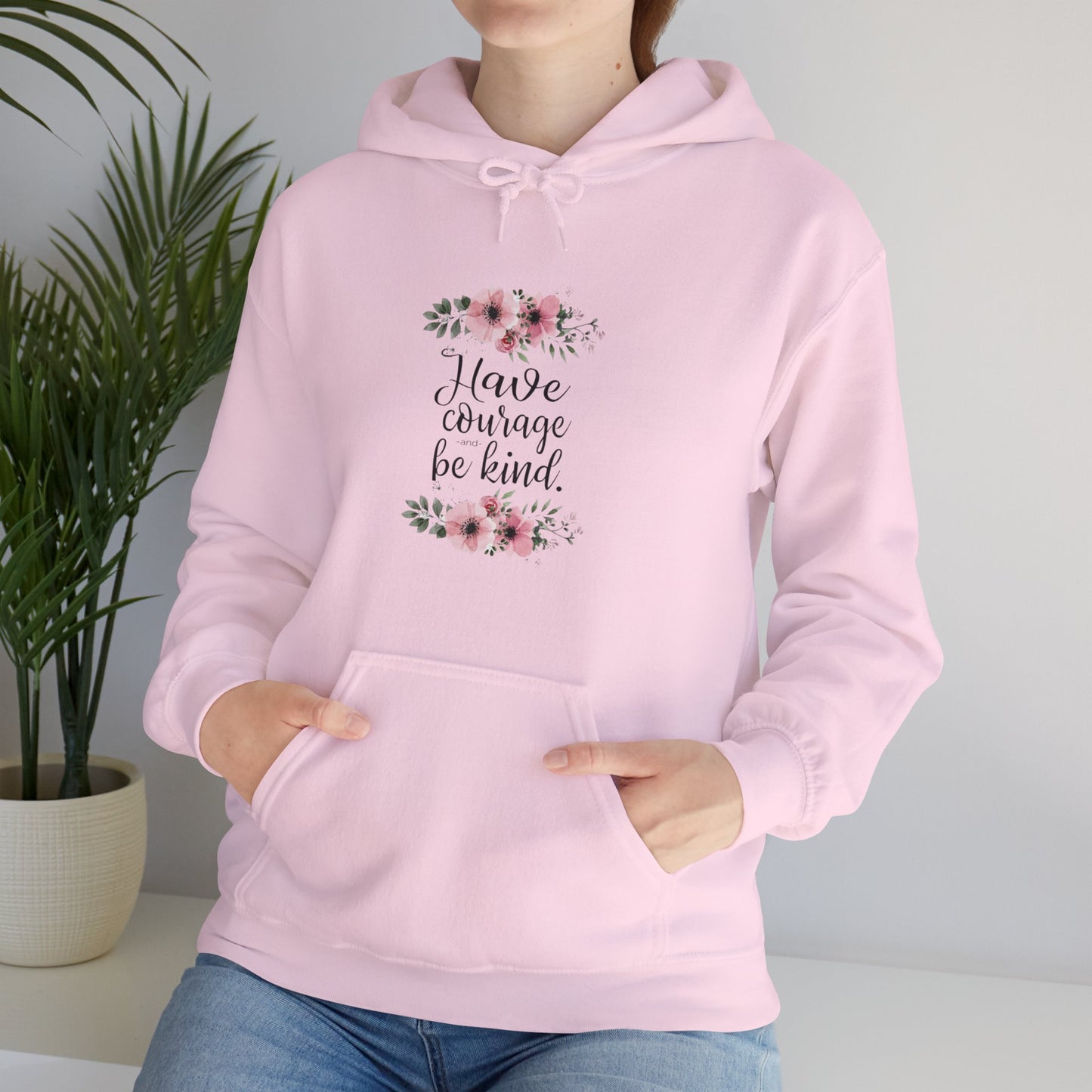 Have Courage And Be Kind Women's Heavy Blend™ Hooded Sweatshirt