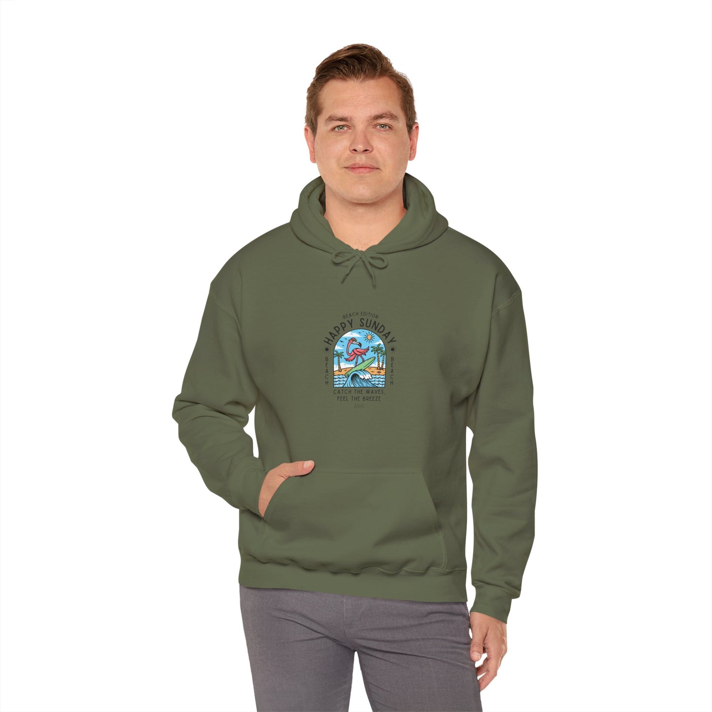 Happy Sunday Unisex Heavy Blend™ Hooded Sweatshirt