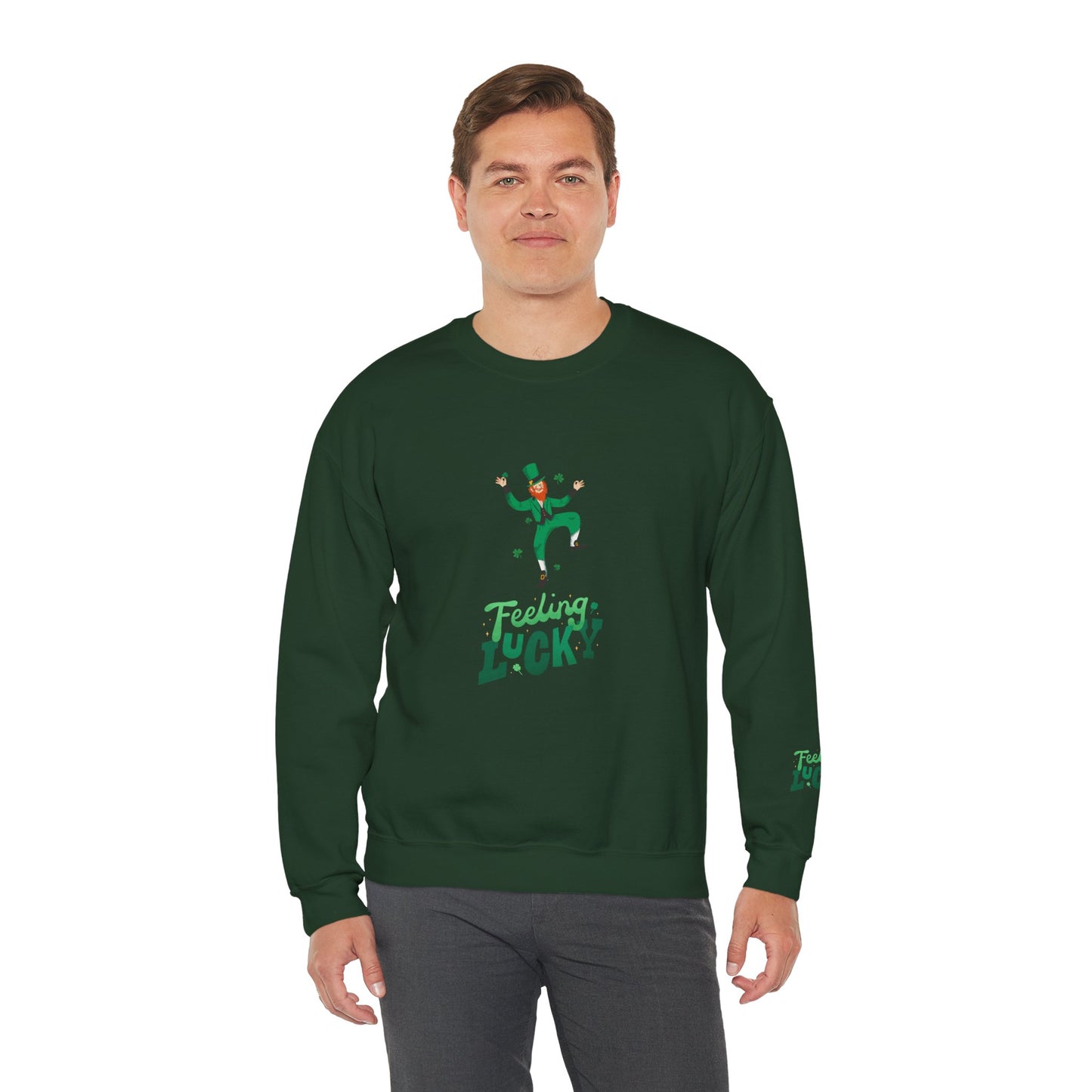 Feeling Lucky Unisex Heavy Blend™ Crewneck Sweatshirt