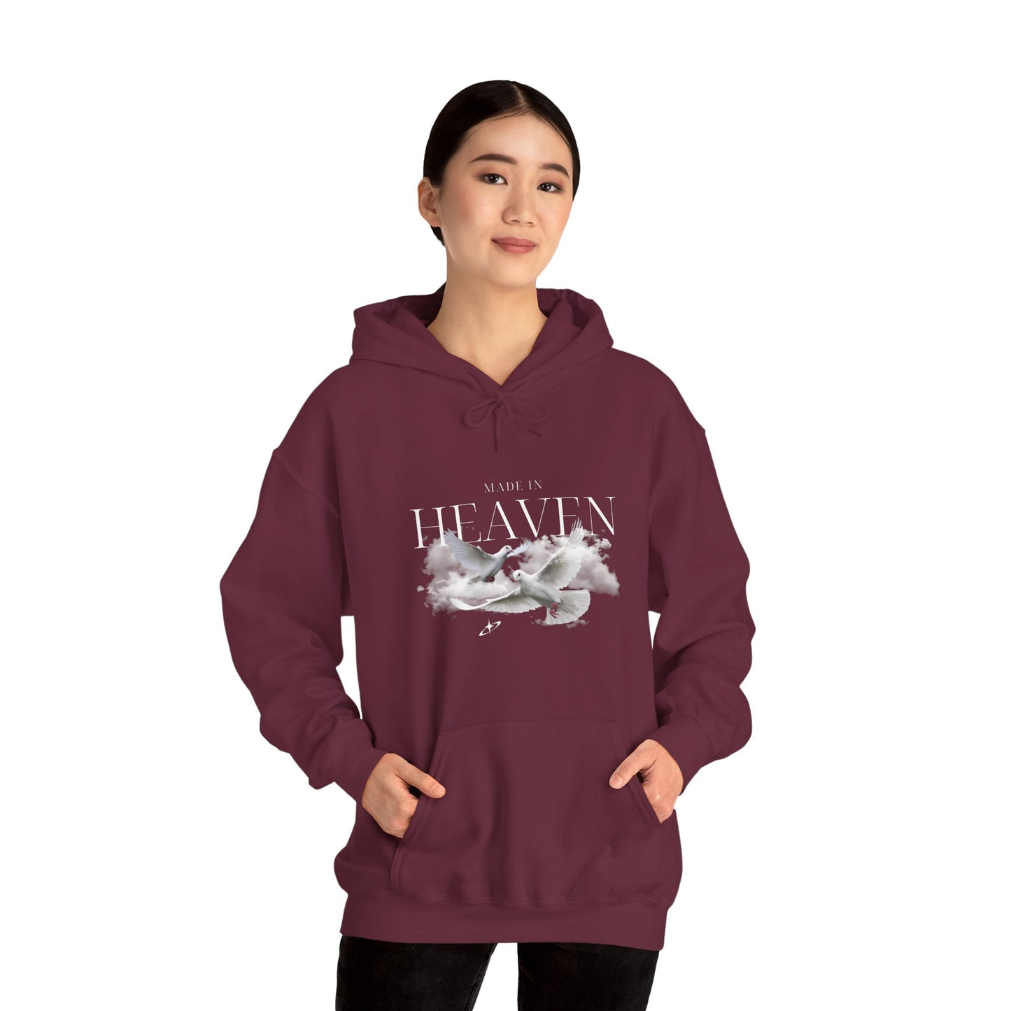 Made In Heaven Women's Heavy Blend™ Hooded Sweatshirt
