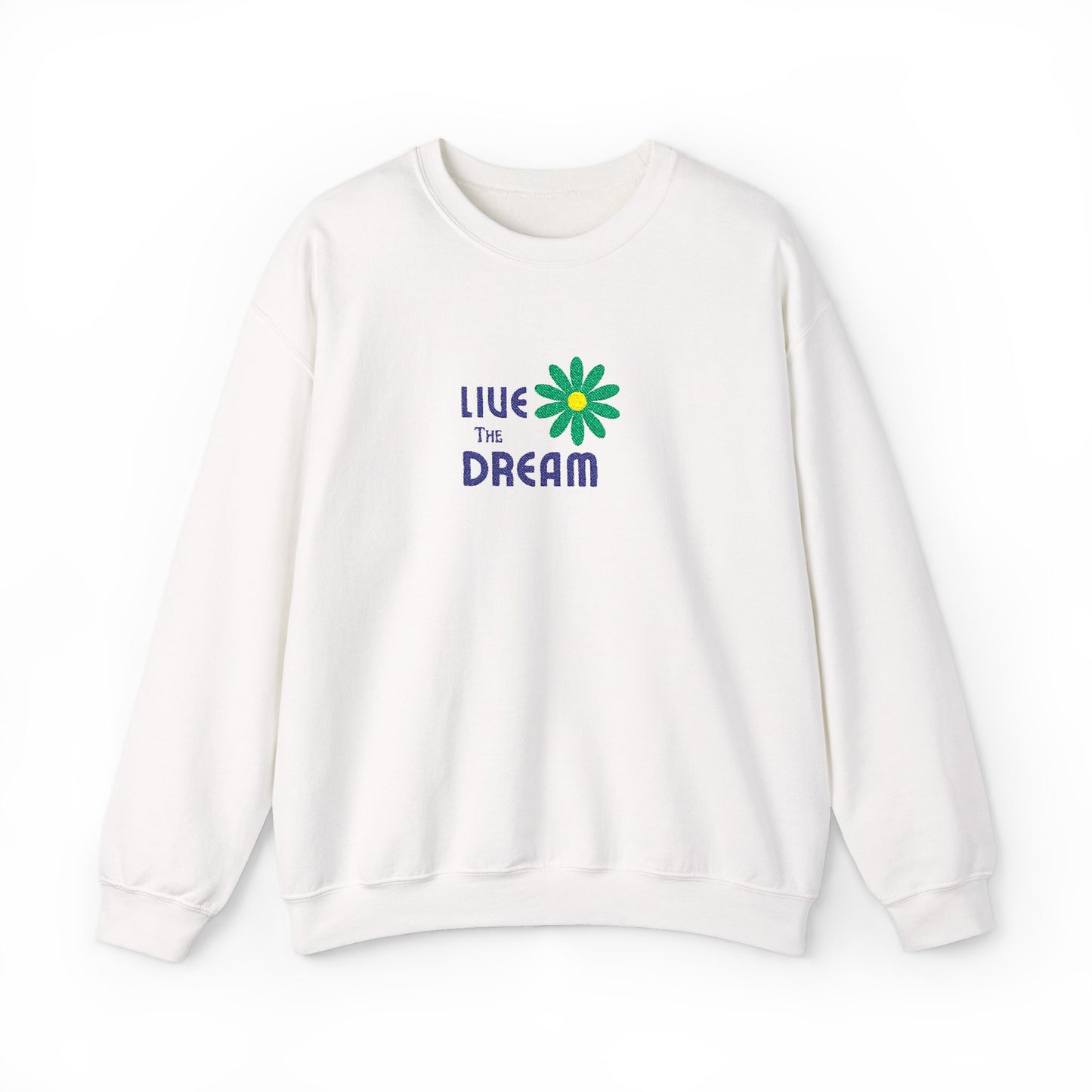 Live The Dream Unisex Heavy Blend™ Crewneck Sweatshirt