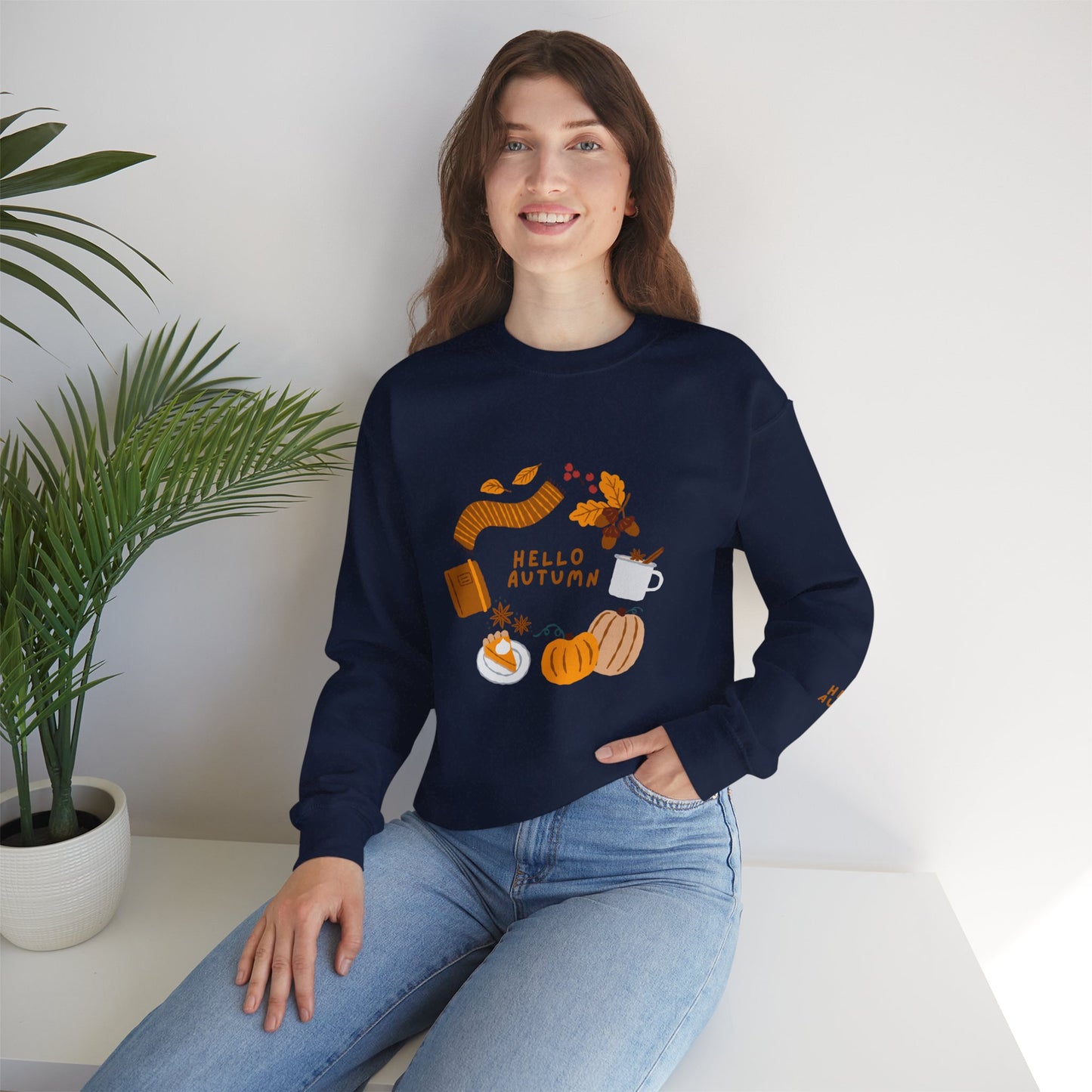 Colourful Autumn Unisex Heavy Blend™ Crewneck Sweatshirt