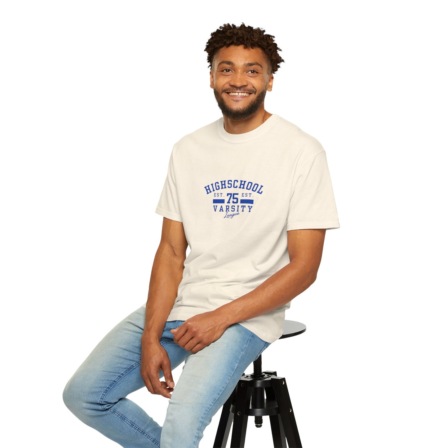 High School Varsity League Unisex Garment-Dyed T-shirt