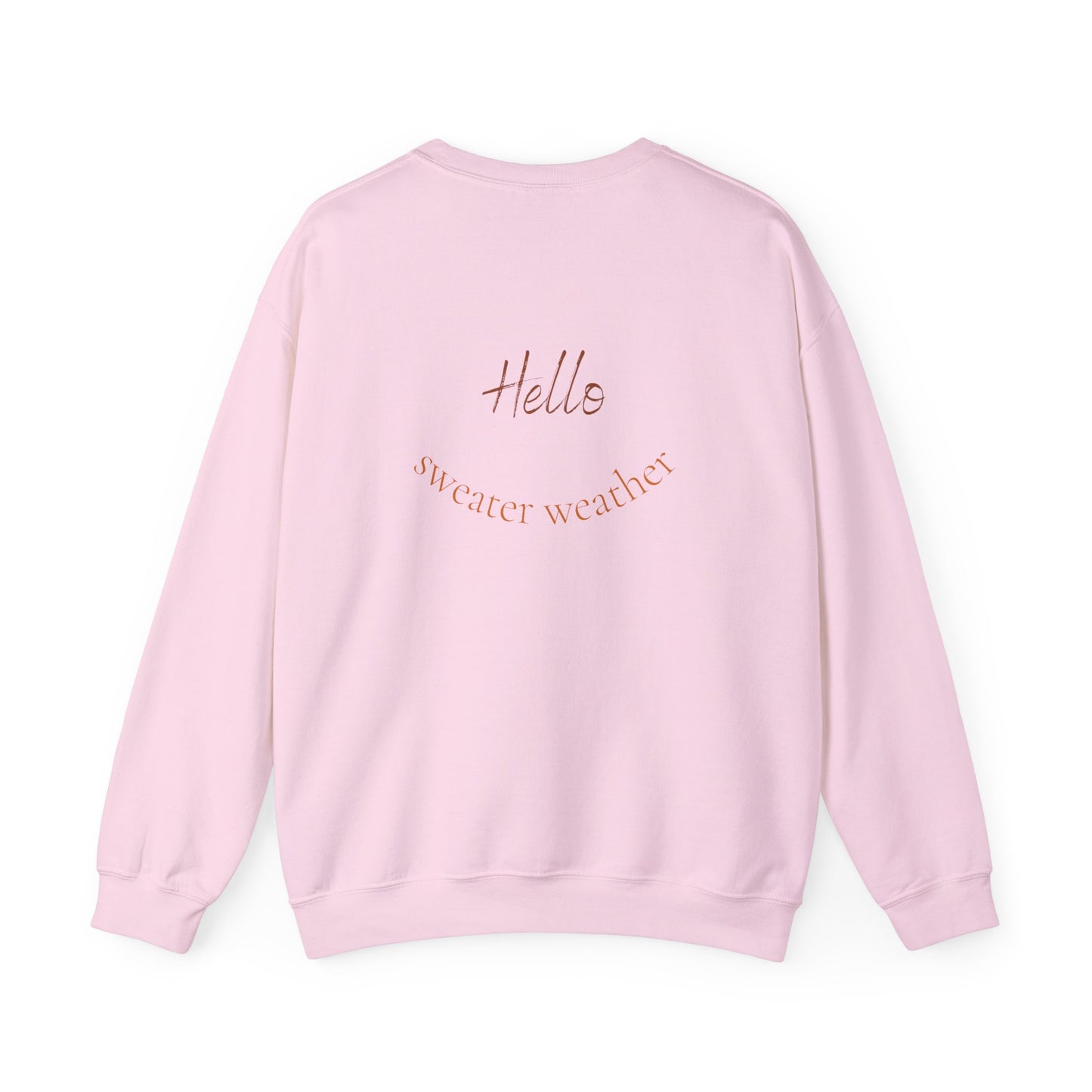 Hello Sweater Weather Unisex Heavy Blend™ Crewneck Sweatshirt