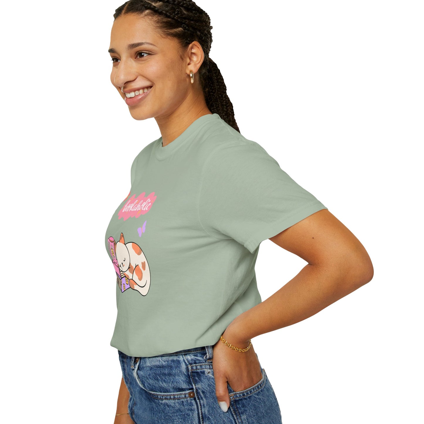 Bookaholic Unisex Garment-Dyed T-shirt
