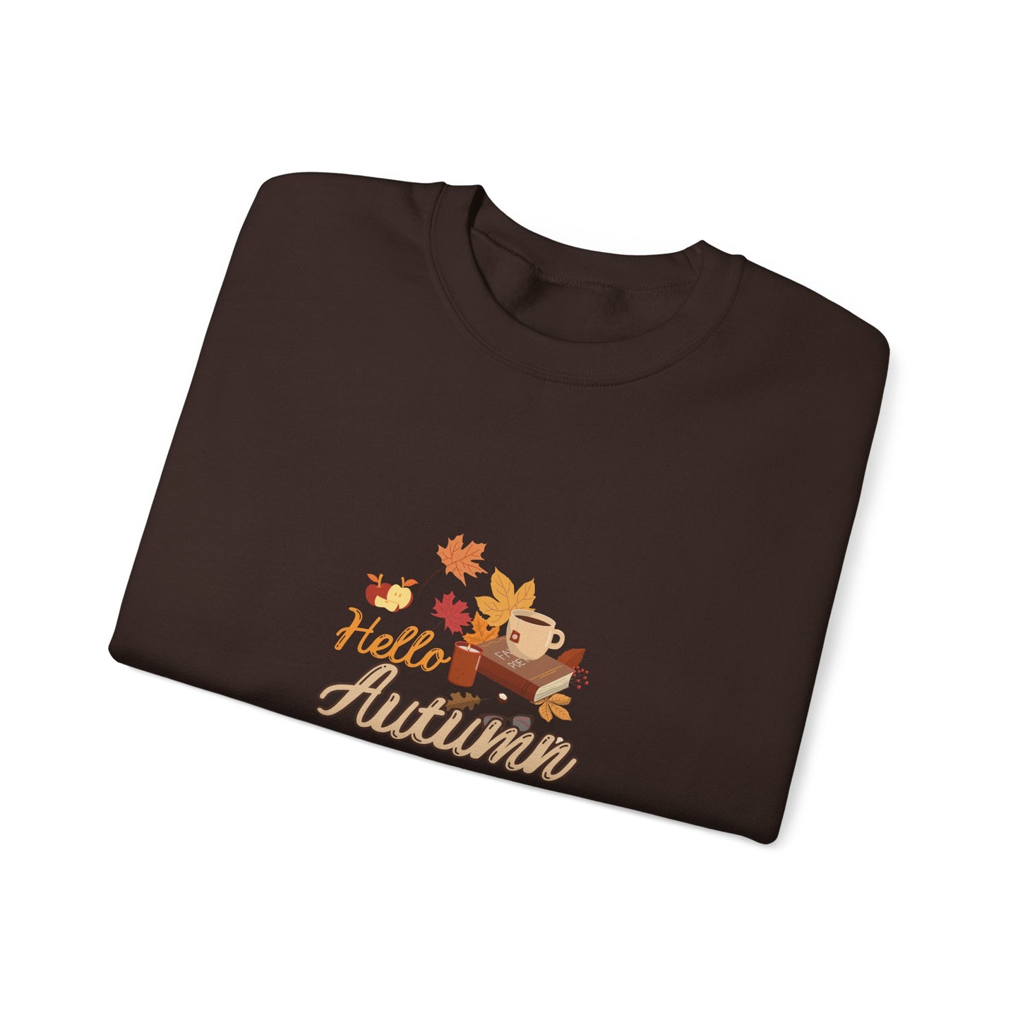 Hello Autumn Season Of Colour Unisex Heavy Blend™ Crewneck Sweatshirt