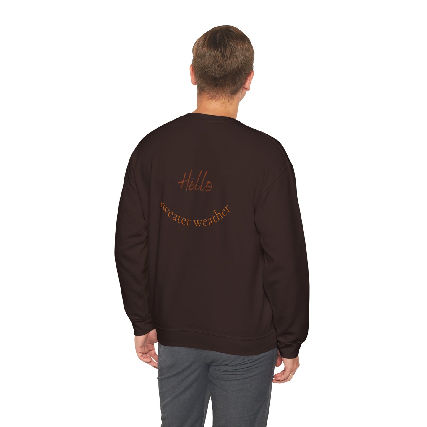 Hello Sweater Weather Unisex Heavy Blend™ Crewneck Sweatshirt