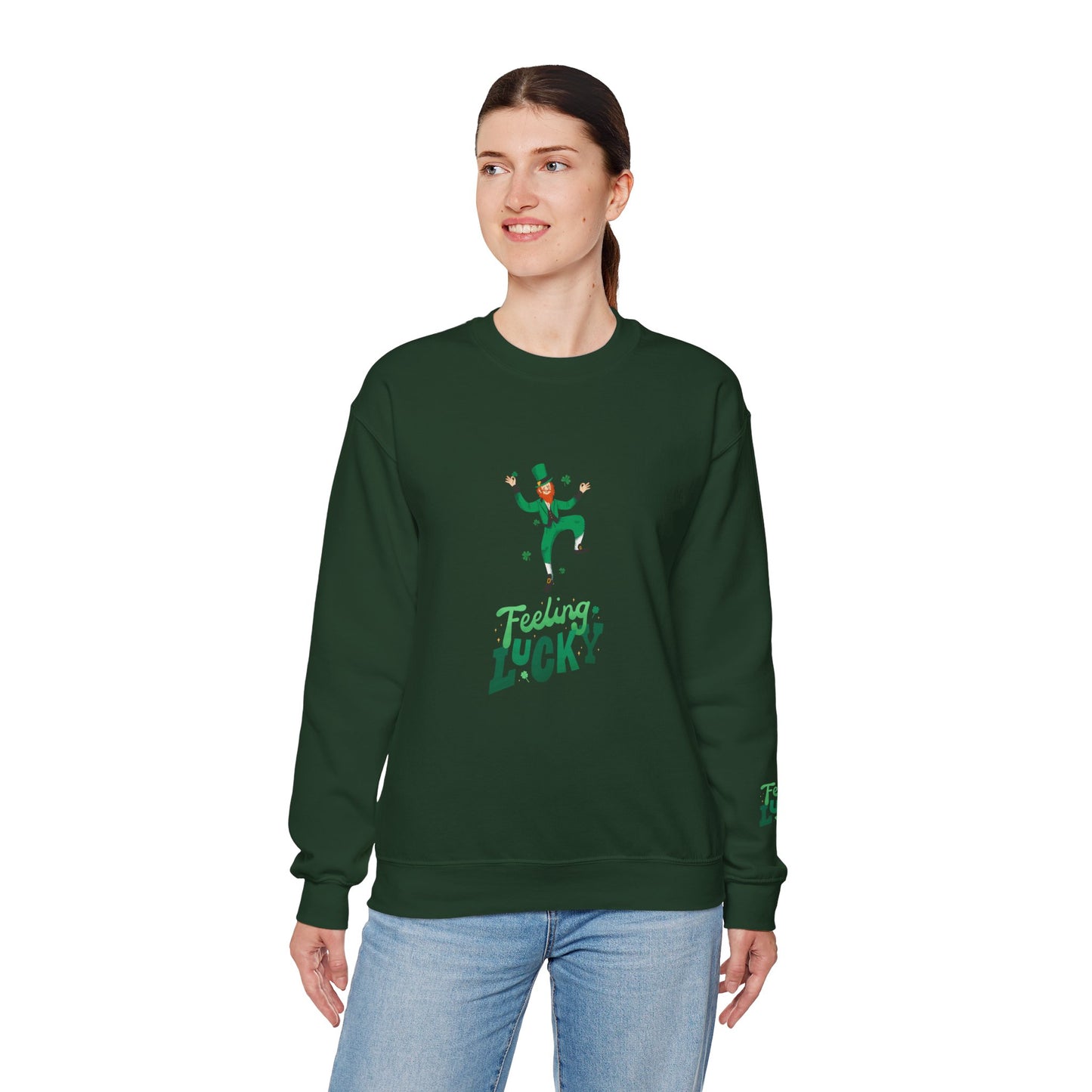 Feeling Lucky Unisex Heavy Blend™ Crewneck Sweatshirt