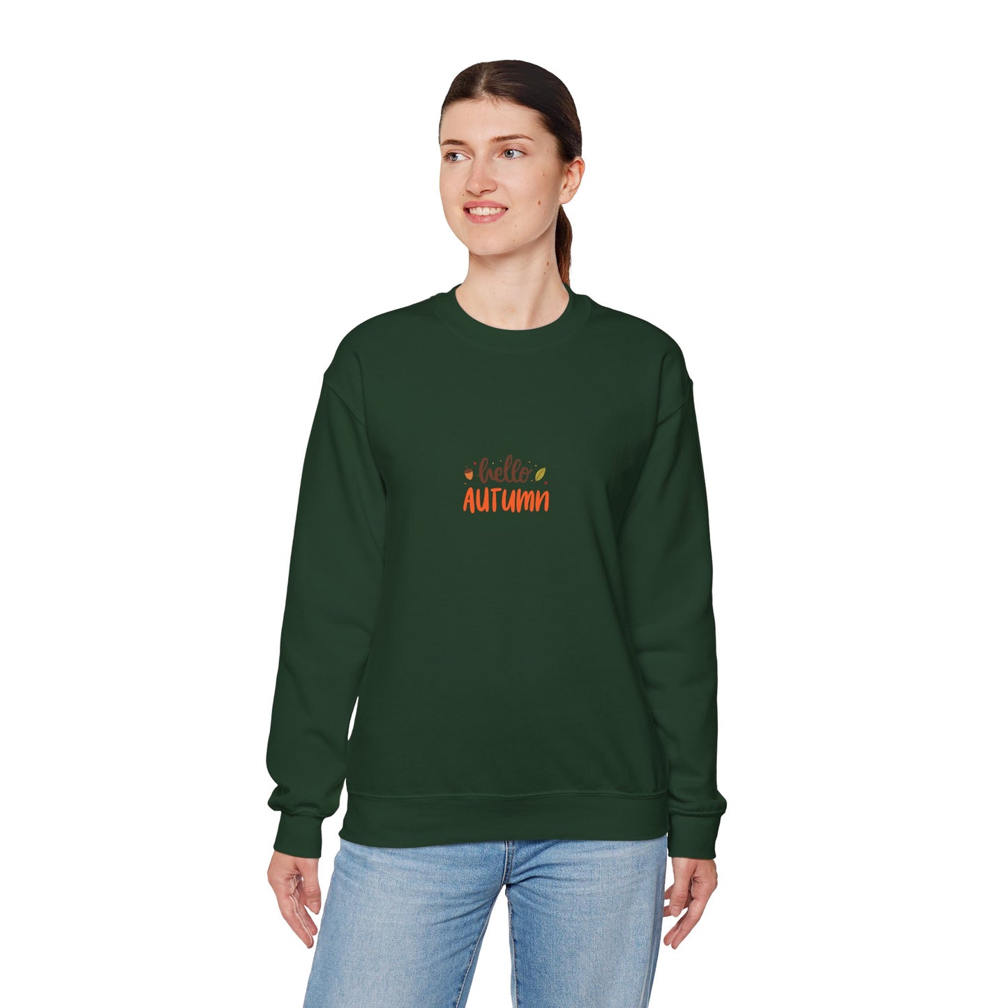 Beige Bird Women's Heavy Blend™ Crewneck Sweatshirt
