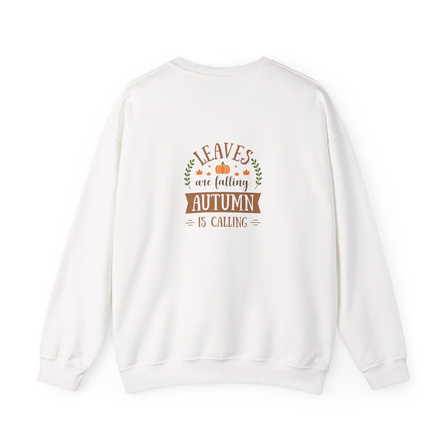 Leaves Are Falling Autumn Is Calling Unisex Heavy Blend™ Crewneck Sweatshirt