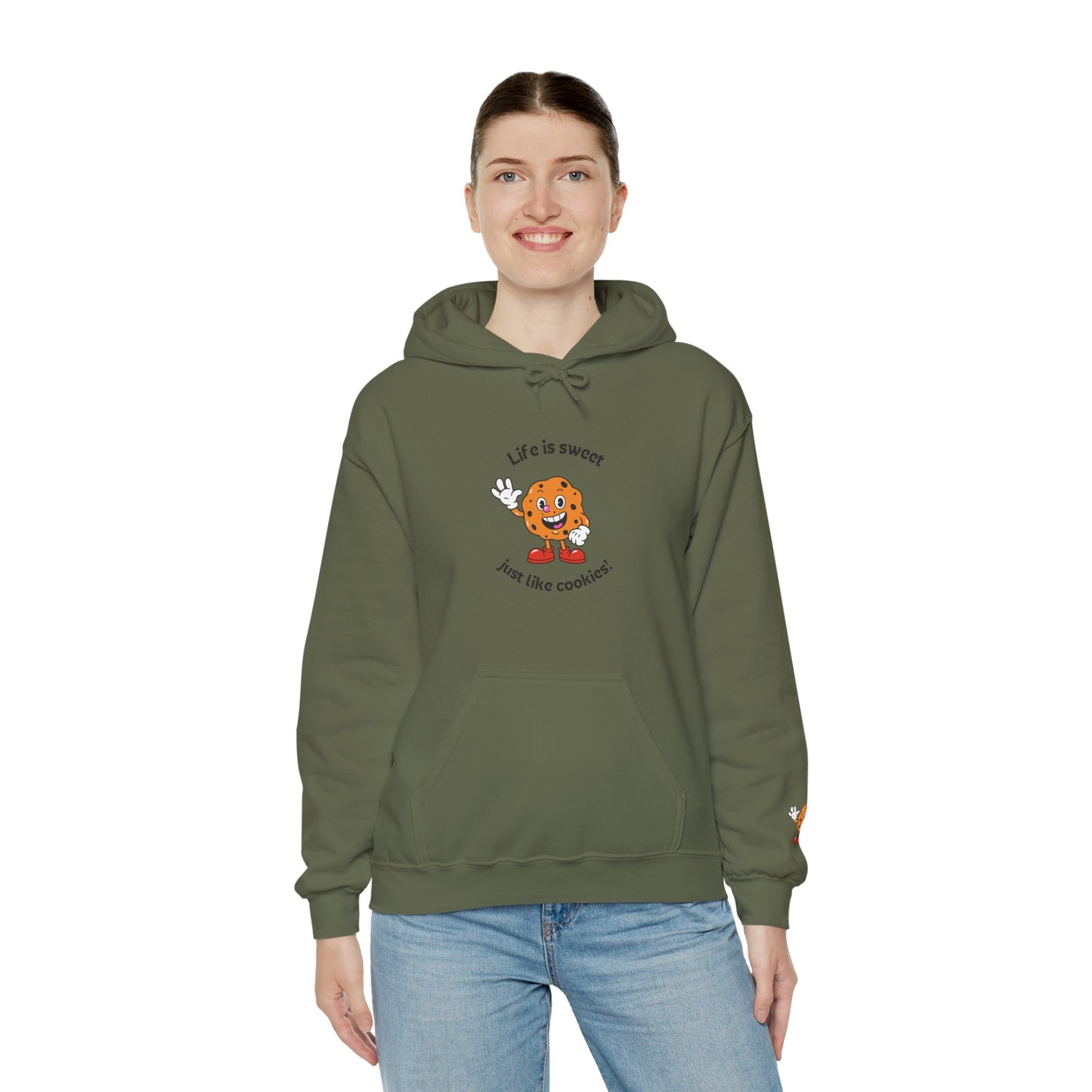 Cute Cookies Women's Heavy Blend™ Hooded Sweatshirt