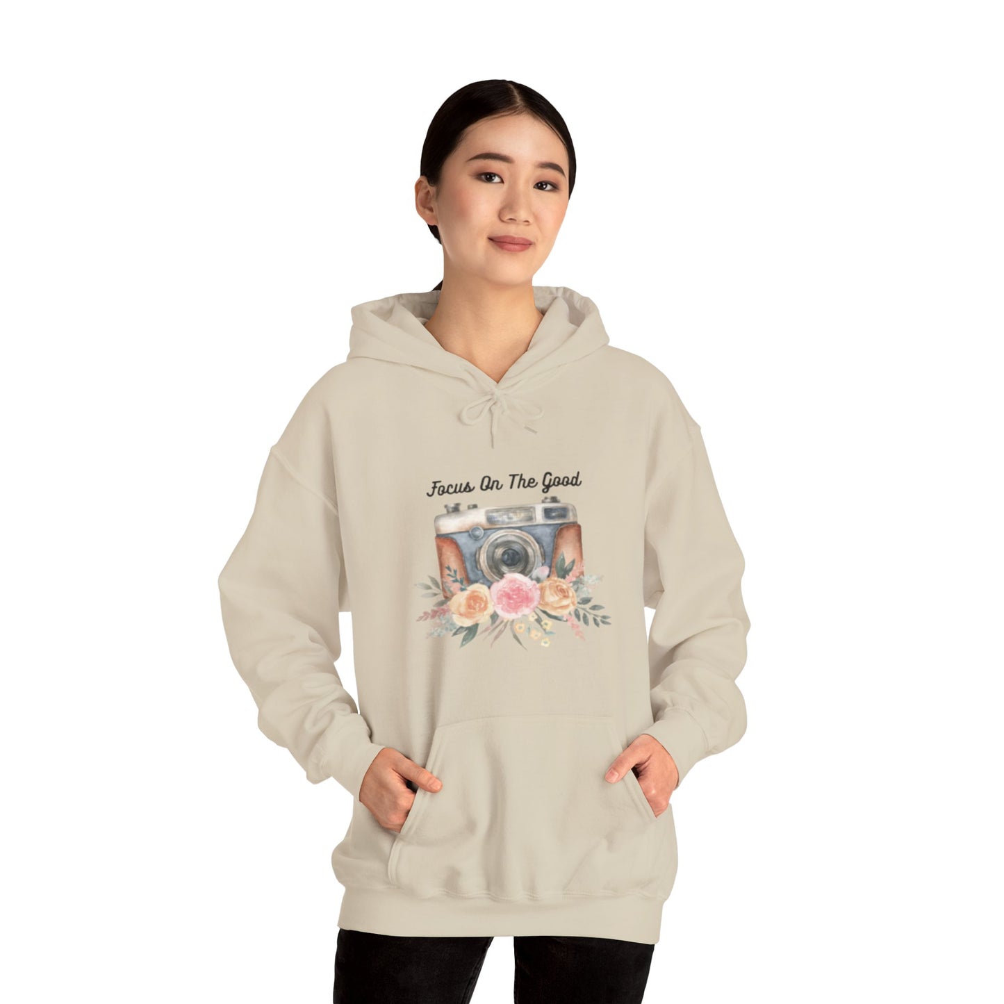 Focus On The Good Unisex Heavy Blend™ Hooded Sweatshirt