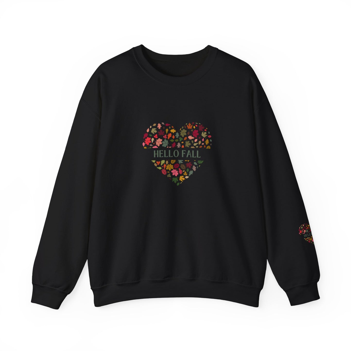 Hello Fall Women's Heavy Blend™ Crewneck Sweatshirt