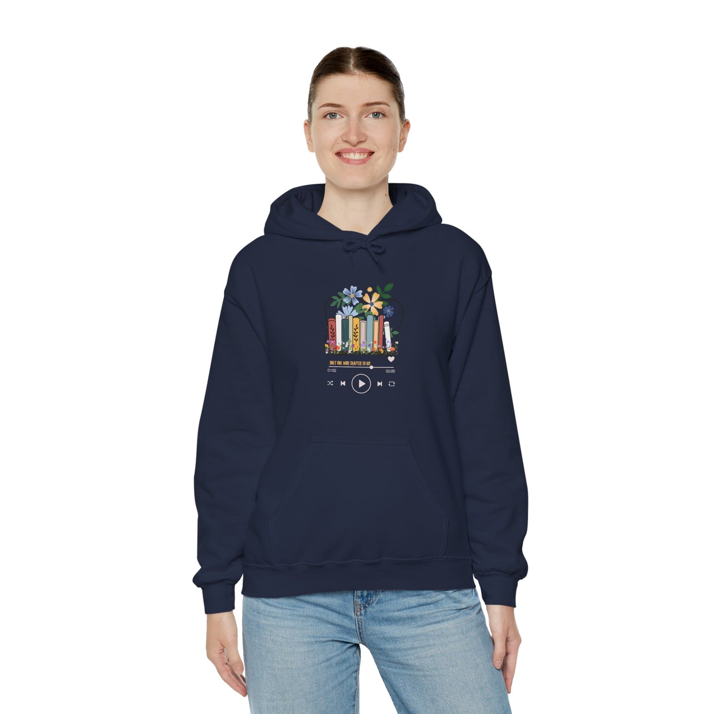 Only One More Chapter To Go Unisex Heavy Blend™ Hooded Sweatshirt