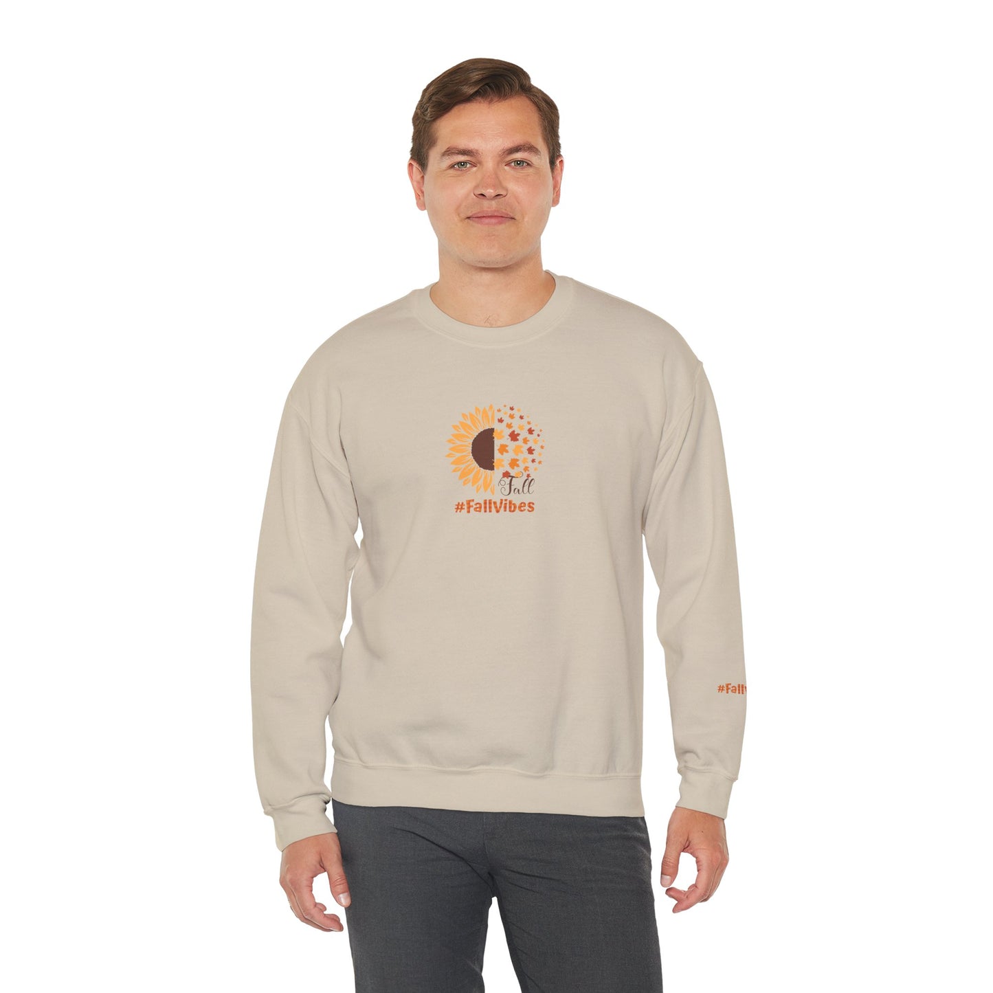 Fall Vibes Unisex Heavy Blend™ Crewneck Sweatshirt