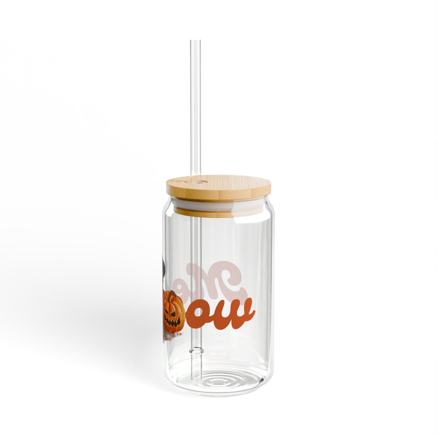 Meow Sipper Glass, 16oz