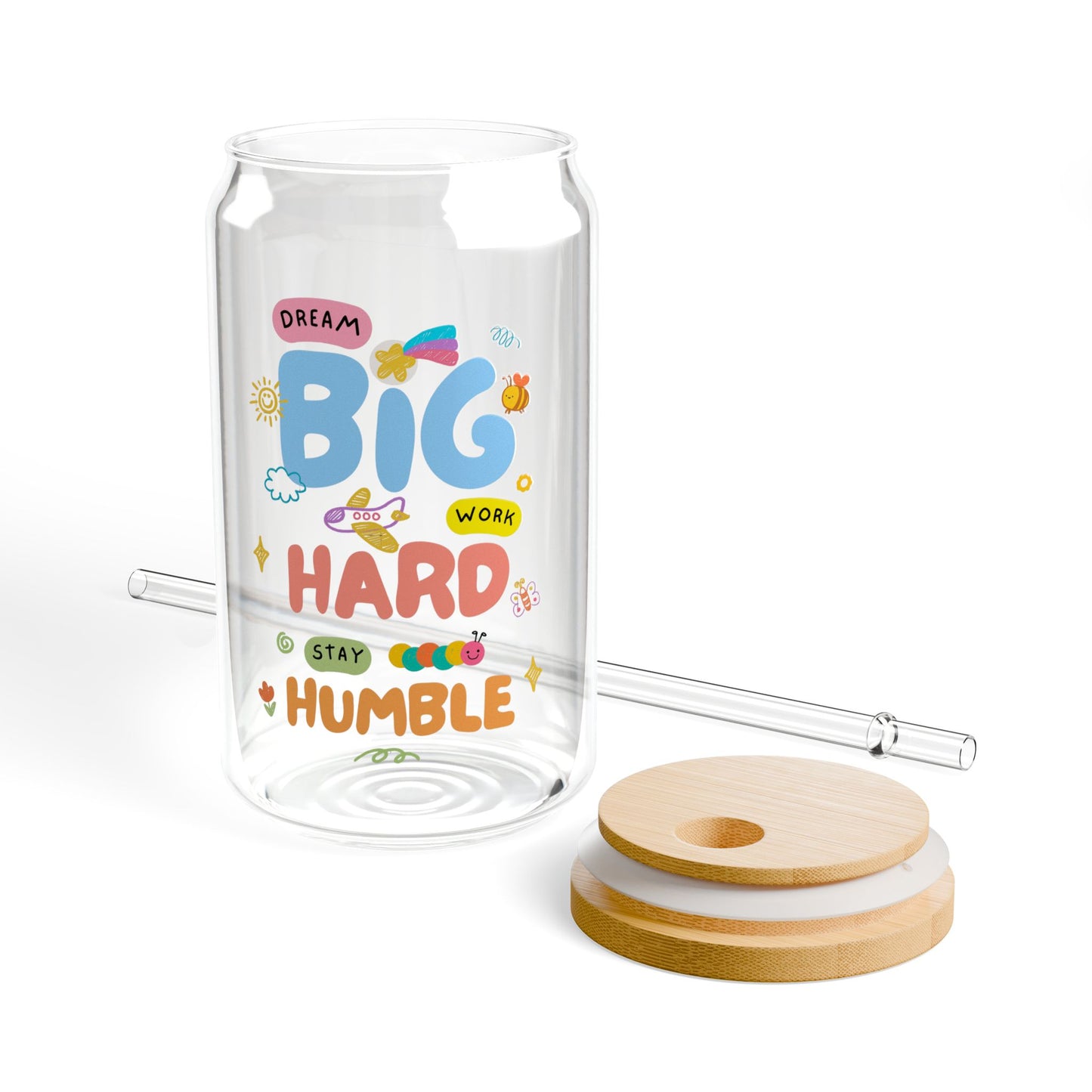 Dream Big Sipper Glass, 16oz
