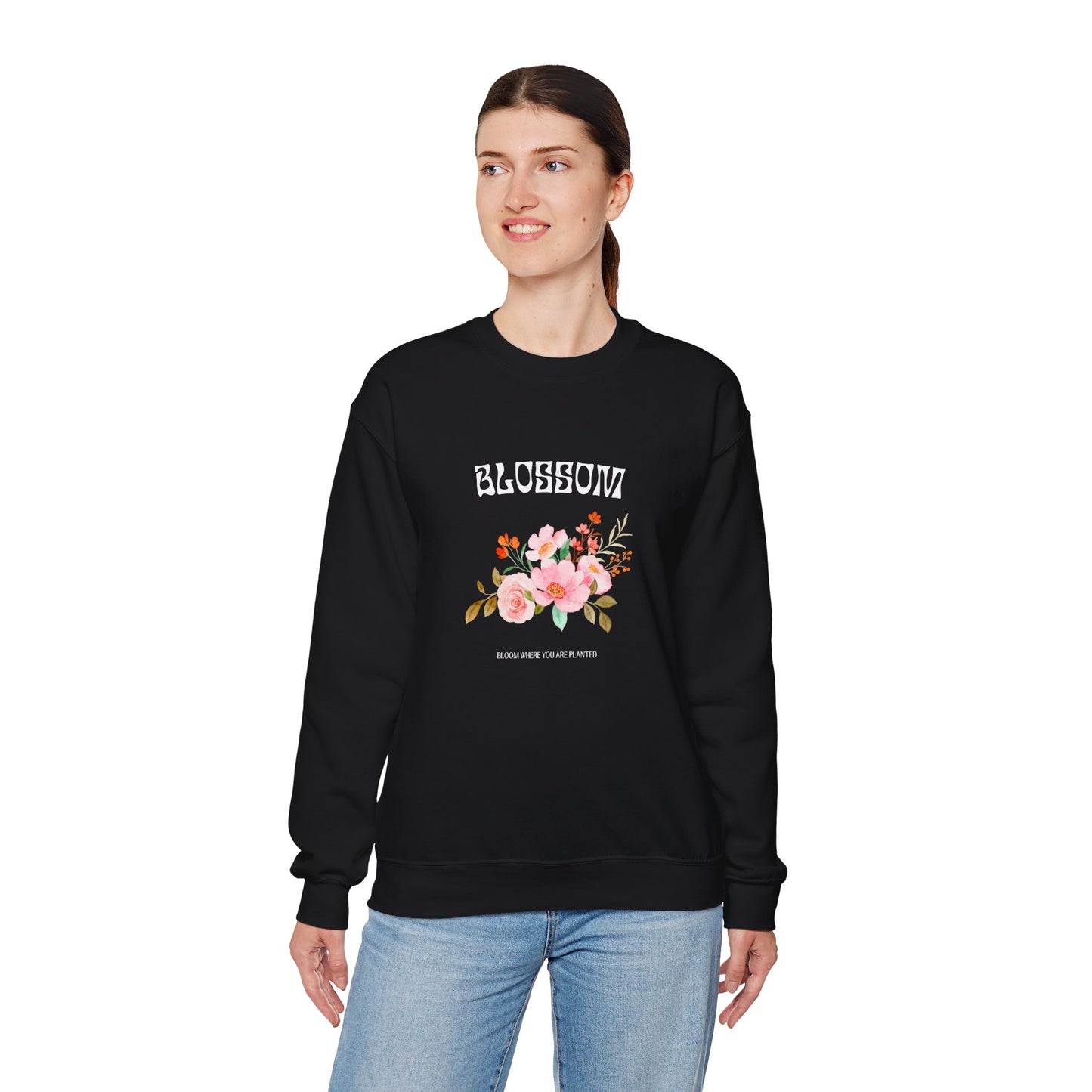 Blossom Women's Heavy Blend™ Crewneck Sweatshirt