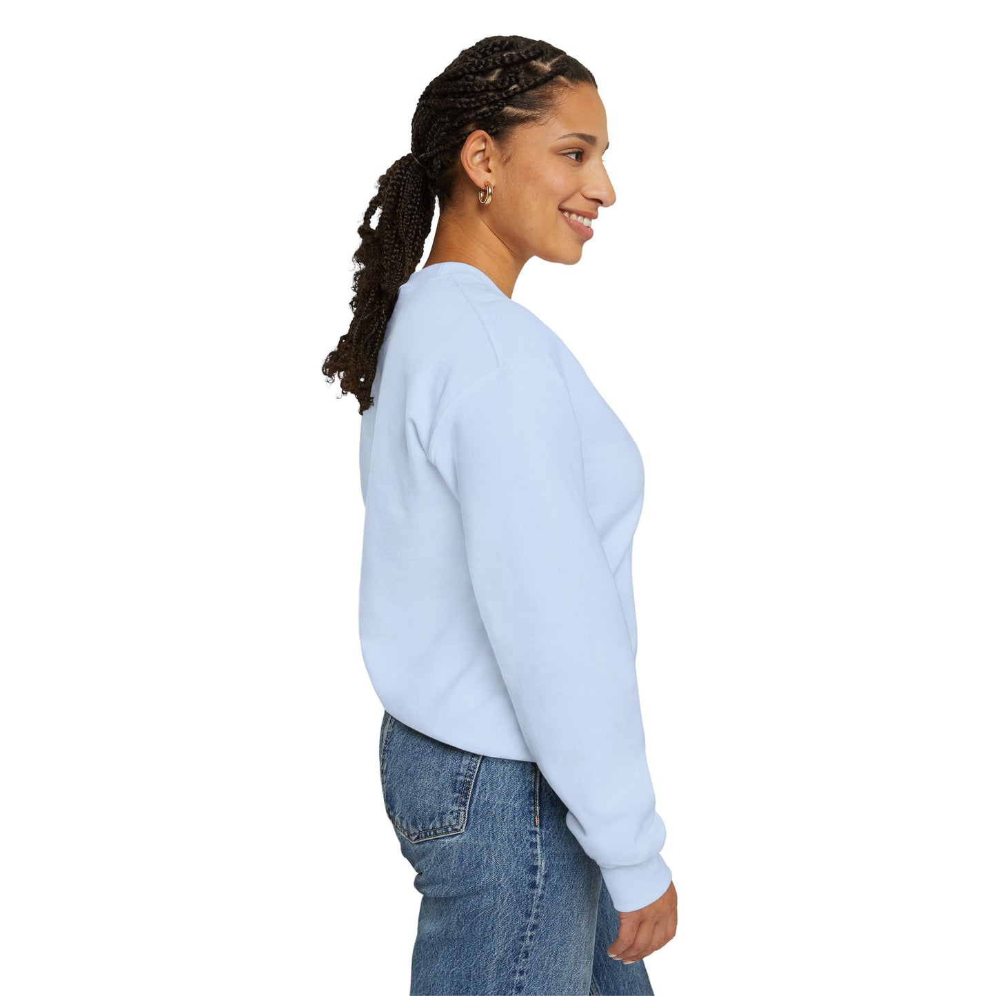 Born To Be Happy Women's Heavy Blend™ Crewneck Sweatshirt