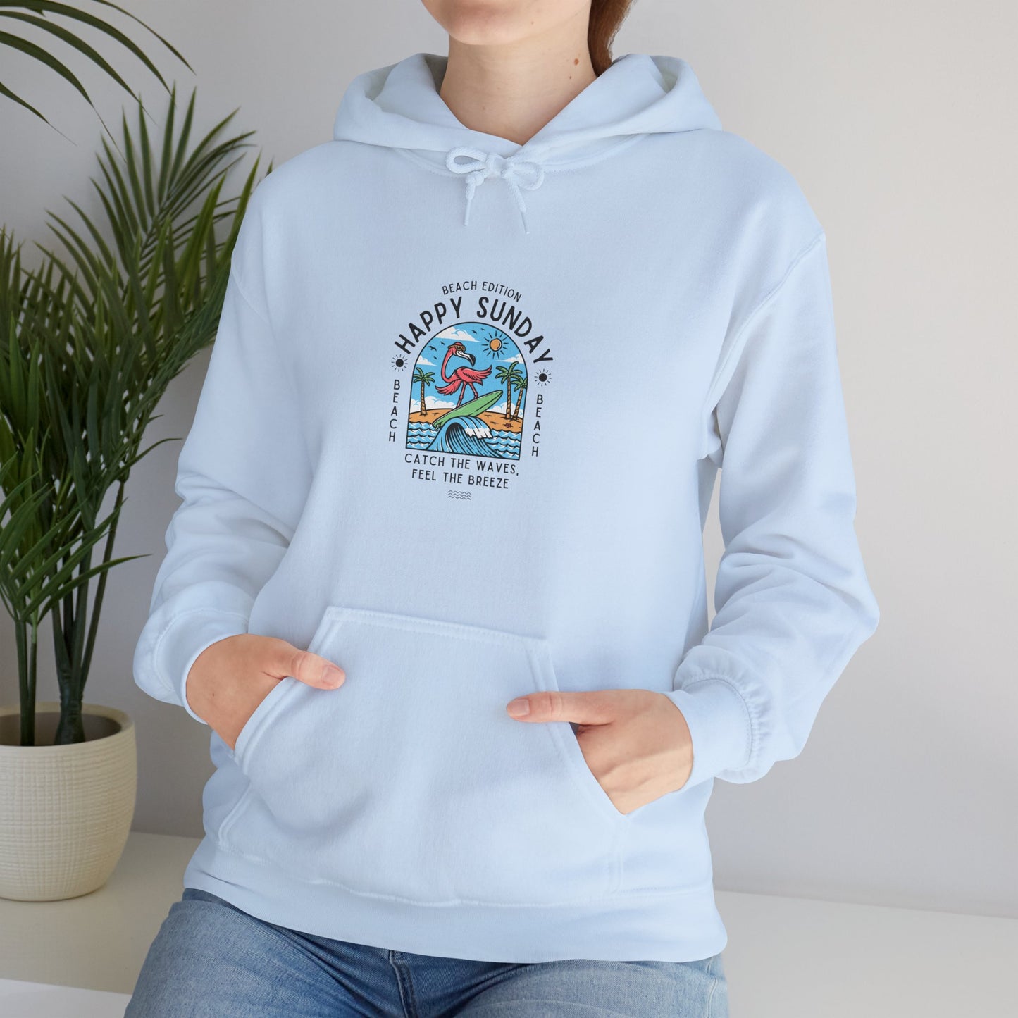 Happy Sunday Unisex Heavy Blend™ Hooded Sweatshirt