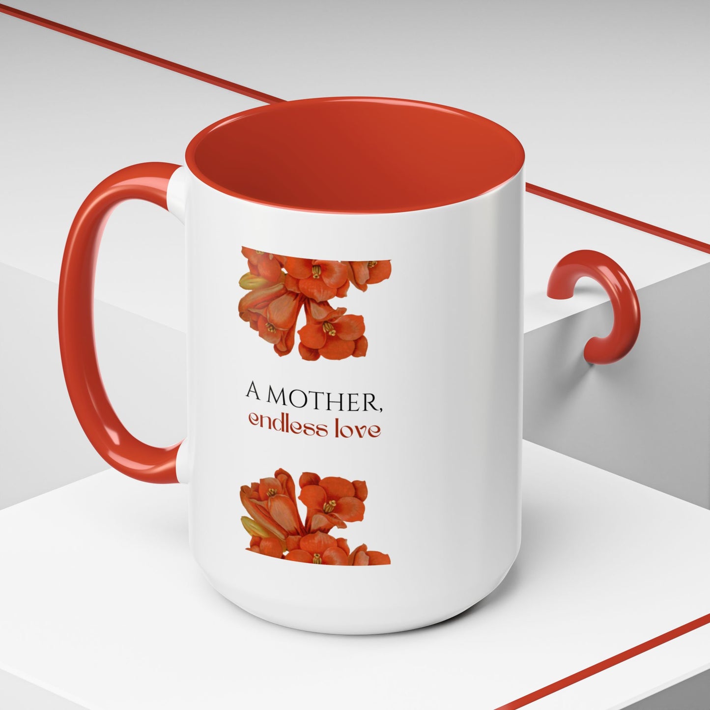 A Mother, Endless Love Accent Coffee Mug (11, 15oz)