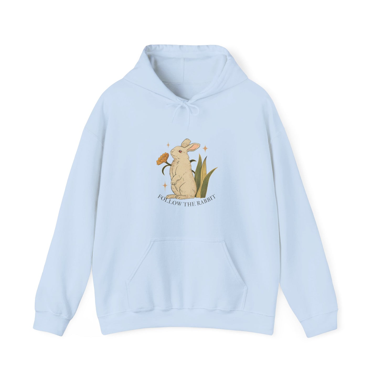 Follow The Rabbit Women's Heavy Blend™ Hooded Sweatshirt