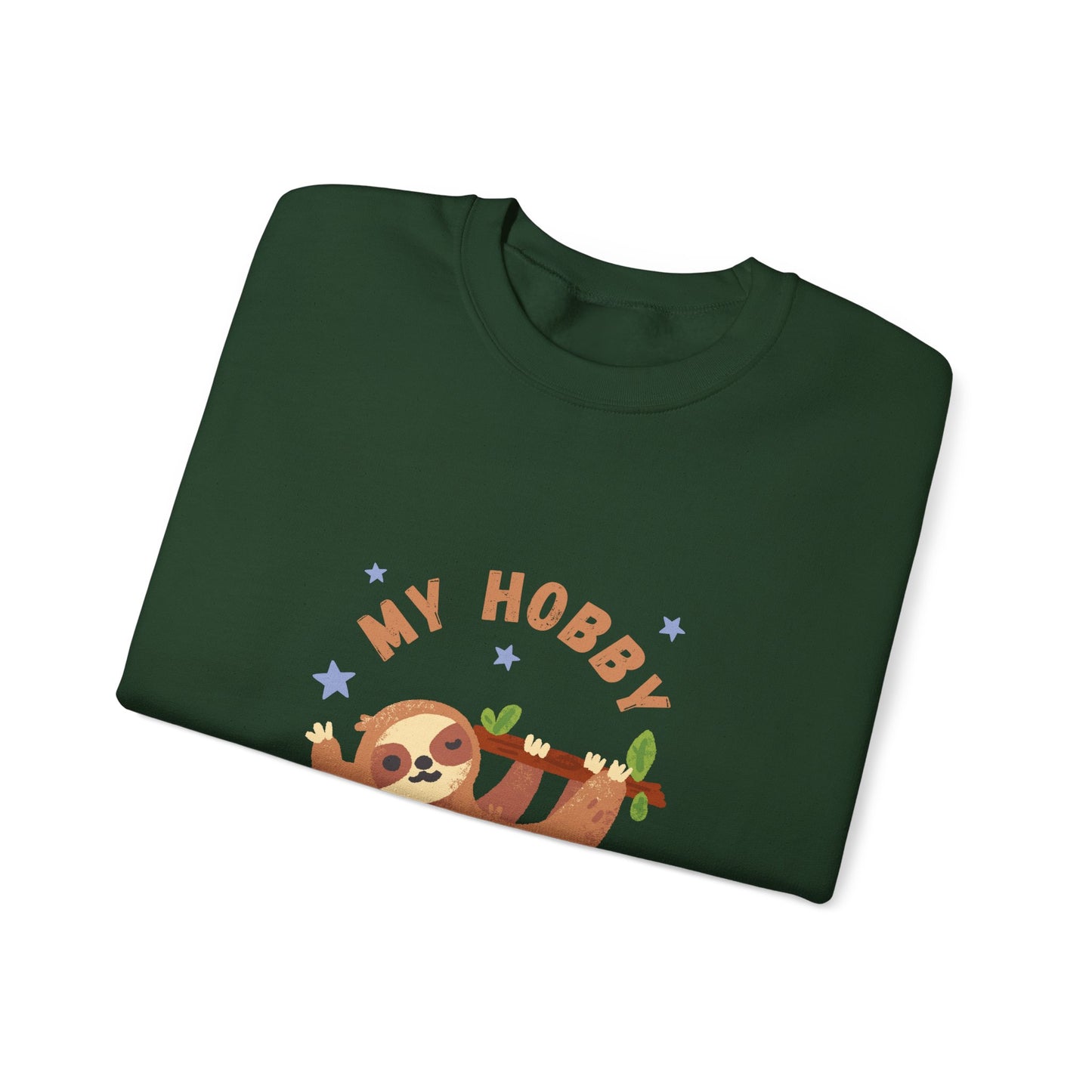 My Hobby Is Sleeping Women's Heavy Blend™ Crewneck Sweatshirt