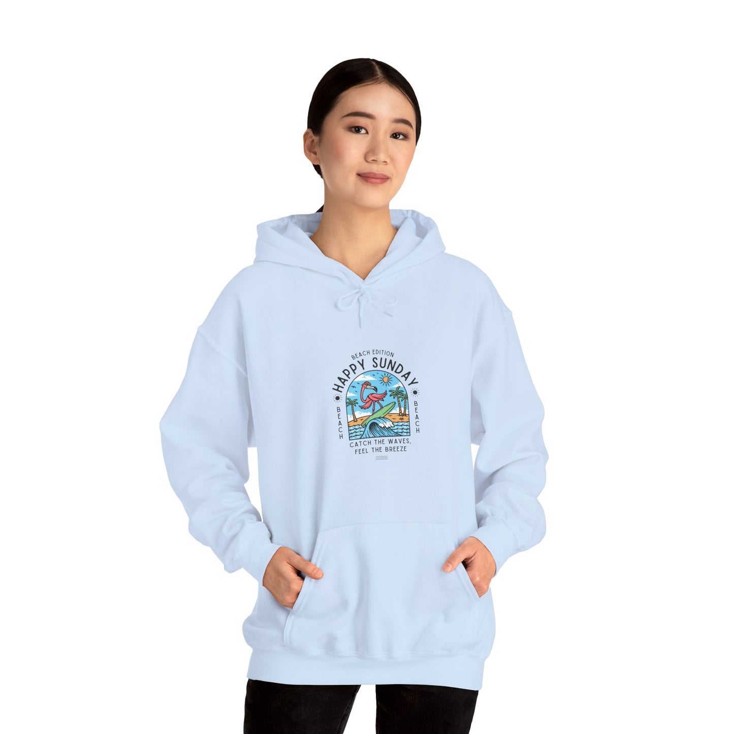 Happy Sunday Unisex Heavy Blend™ Hooded Sweatshirt