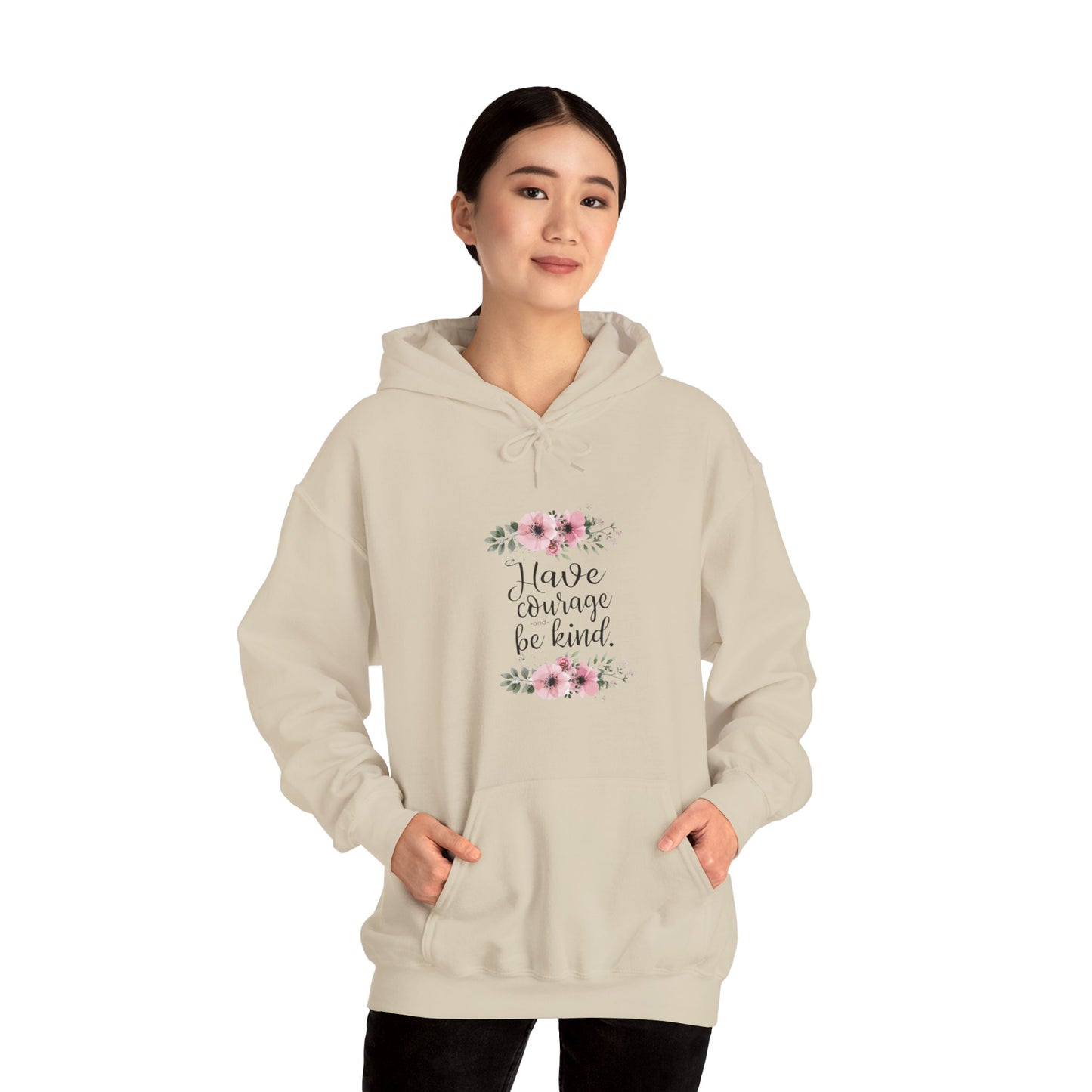 Have Courage And Be Kind Women's Heavy Blend™ Hooded Sweatshirt