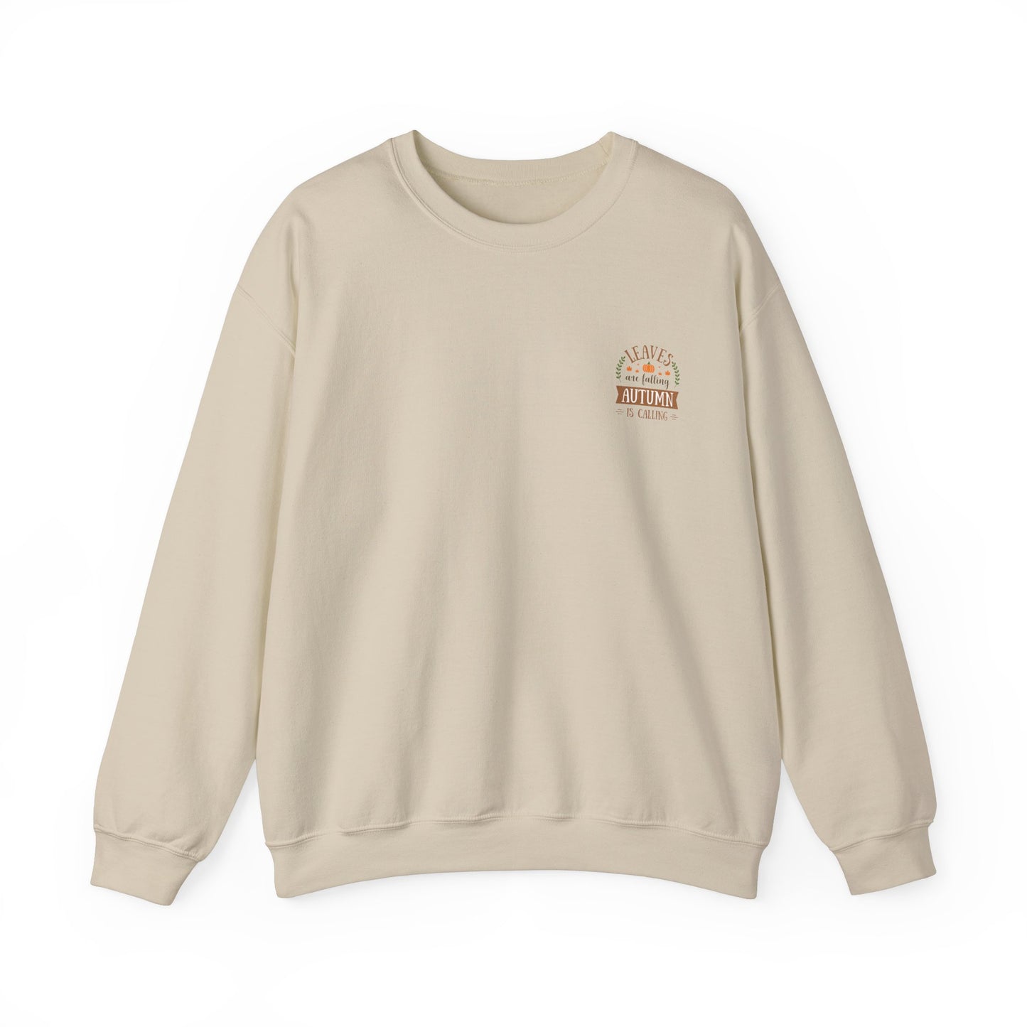 Leaves Are Falling Autumn Is Calling Unisex Heavy Blend™ Crewneck Sweatshirt