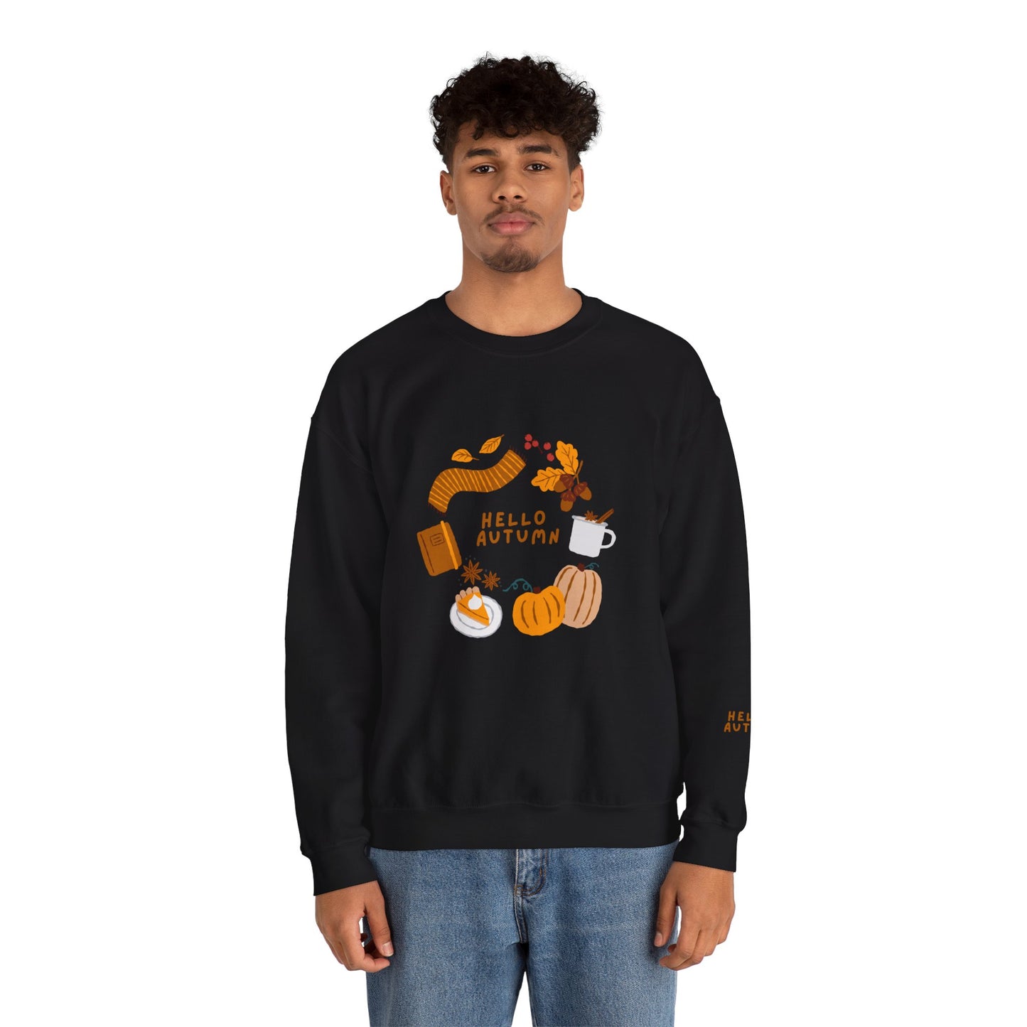 Colourful Autumn Unisex Heavy Blend™ Crewneck Sweatshirt