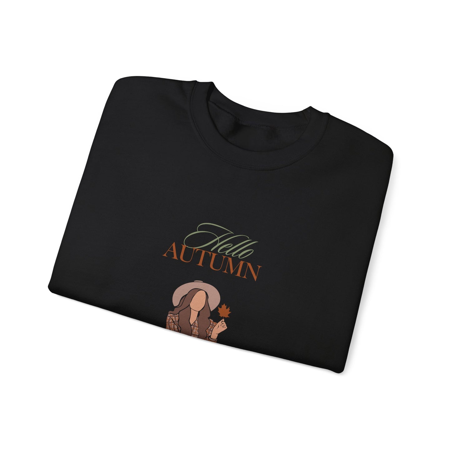 Brown Autumn Women's Heavy Blend™ Crewneck Sweatshirt
