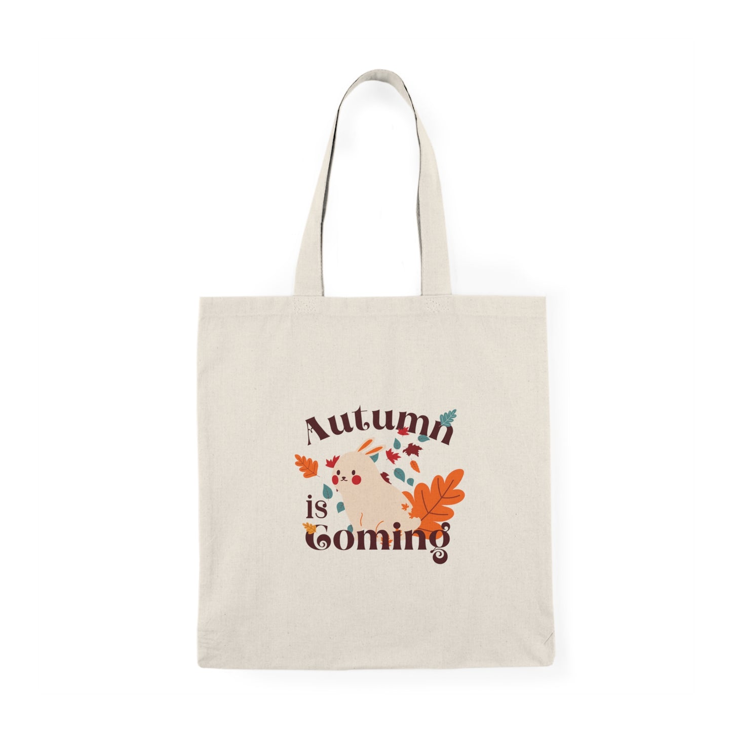 Autumn Is Coming Natural Tote Bag