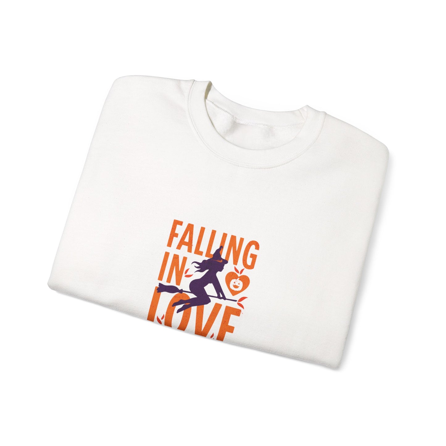 Falling In Love Women's Heavy Blend™ Crewneck Sweatshirt
