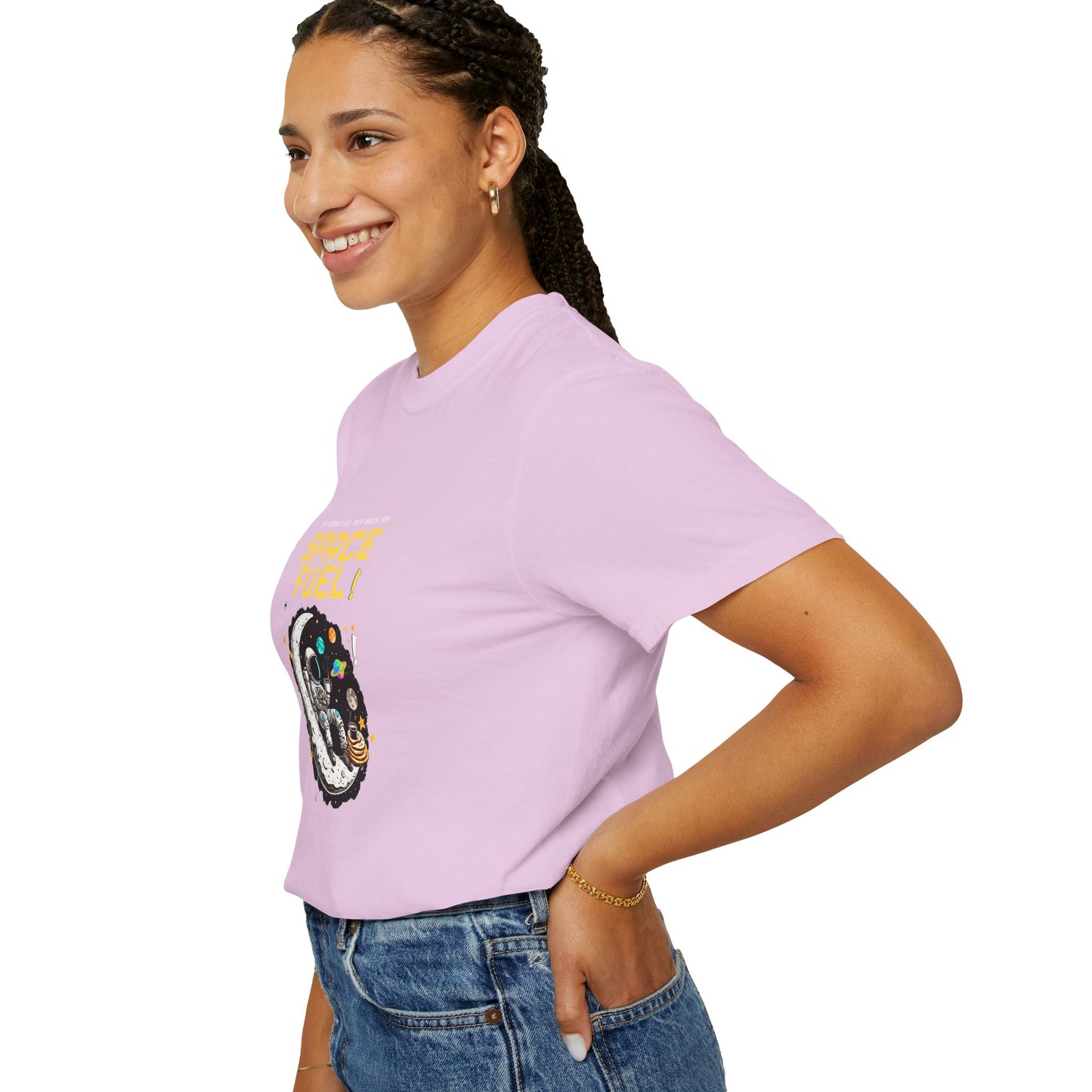 Space Fuel Unisex Garment-Dyed T-shirt