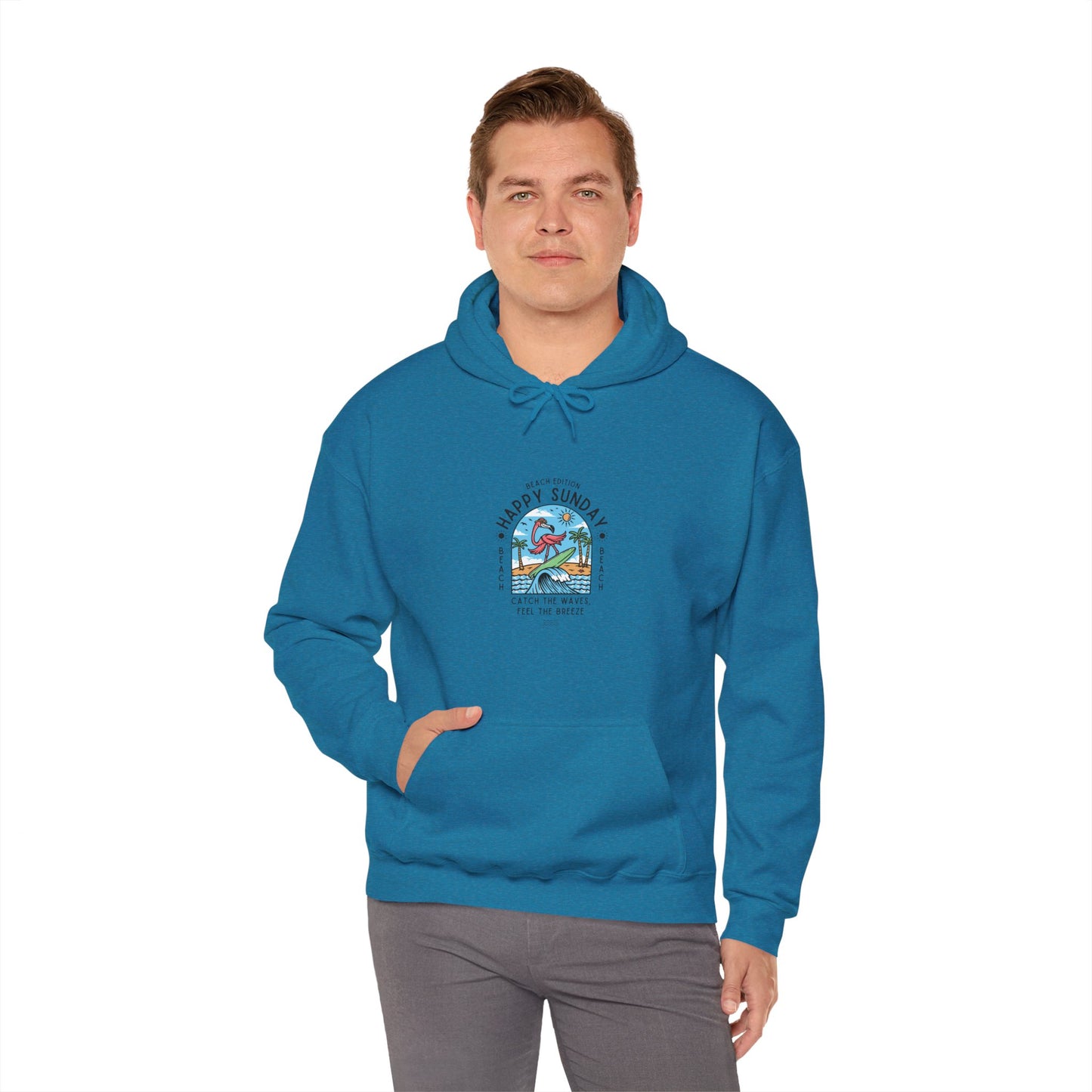 Happy Sunday Unisex Heavy Blend™ Hooded Sweatshirt