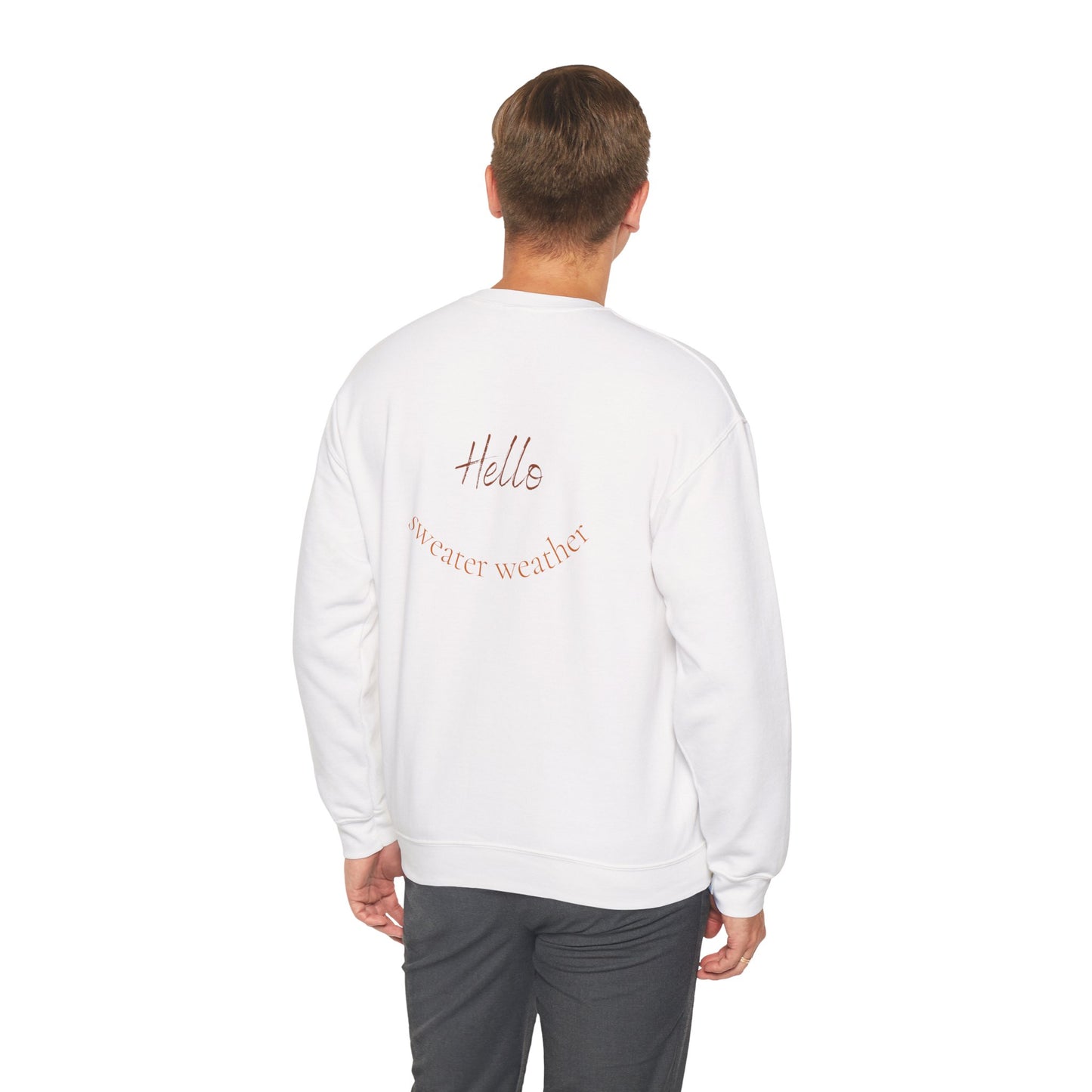 Hello Sweater Weather Unisex Heavy Blend™ Crewneck Sweatshirt