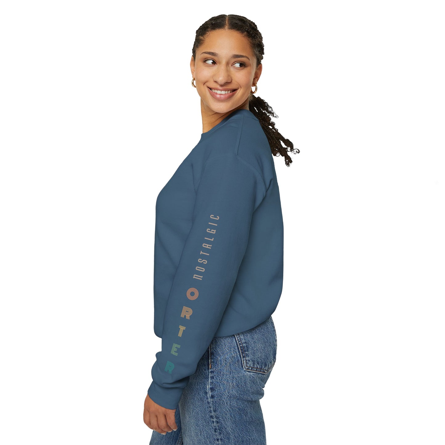 Retro Nostalgic Unisex Heavy Blend™ Crewneck Sweatshirt