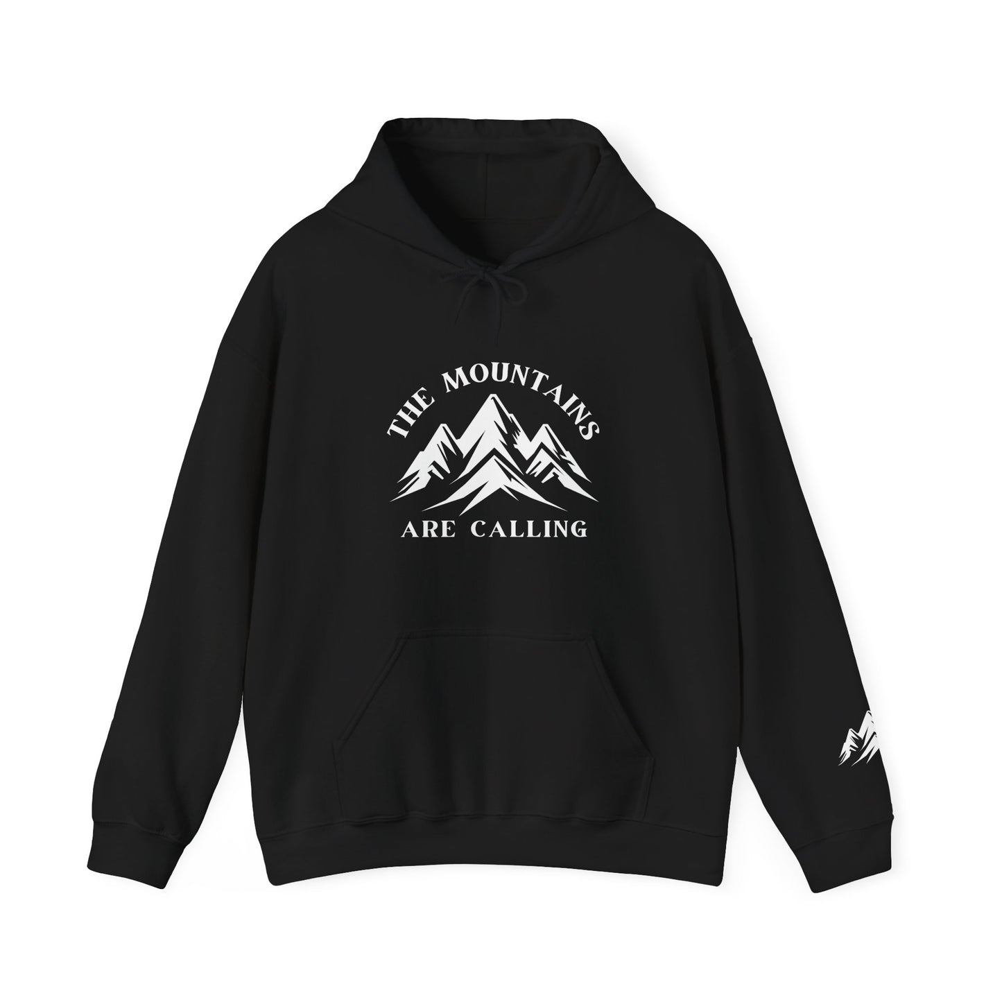 The Mountains Are Calling Unisex Heavy Blend™ Hooded Sweatshirt