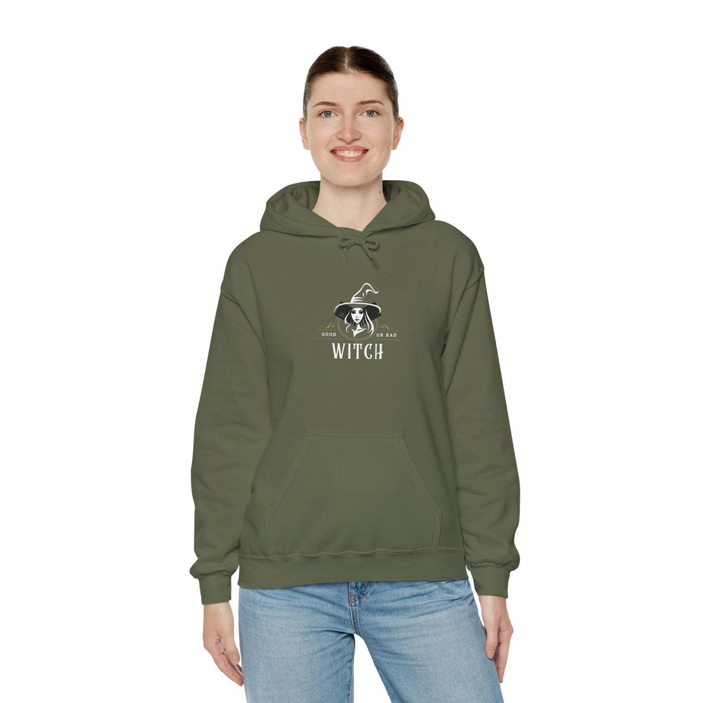 Good Or Bad Witch Women's Heavy Blend™ Hooded Sweatshirt