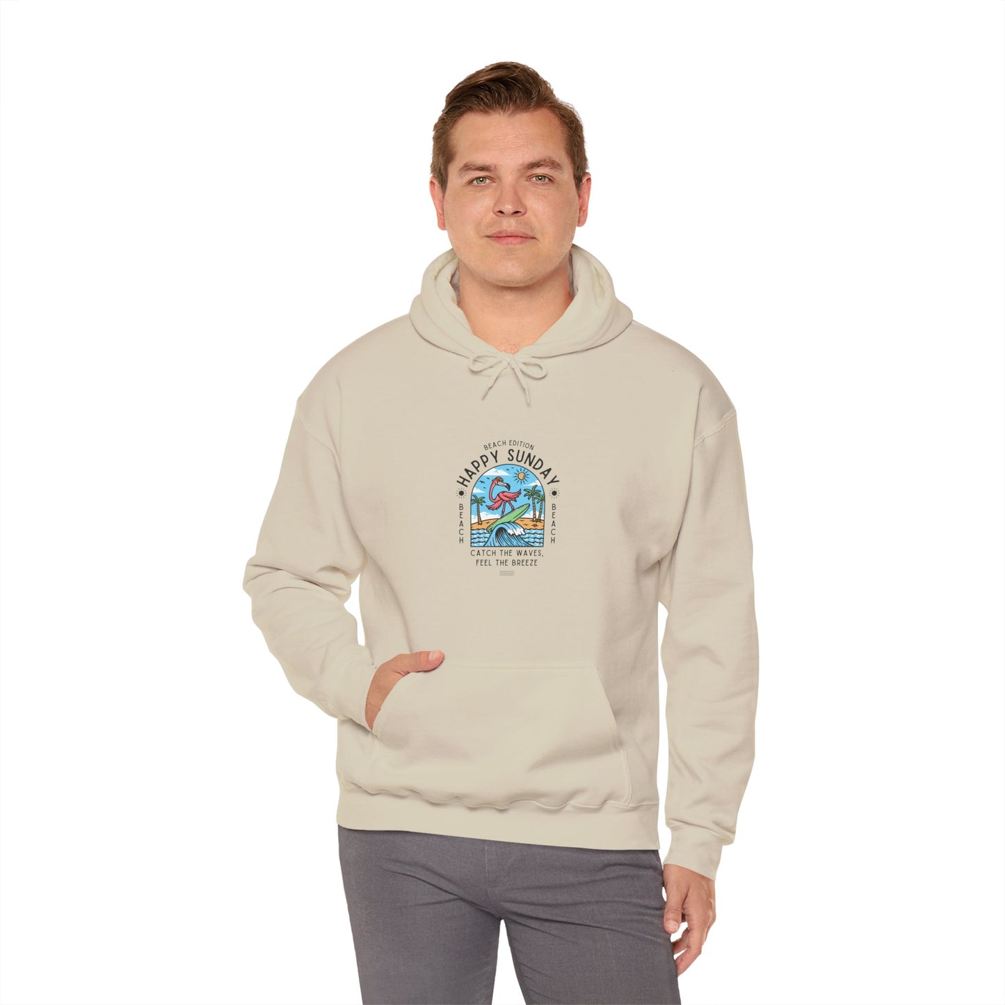 Happy Sunday Unisex Heavy Blend™ Hooded Sweatshirt