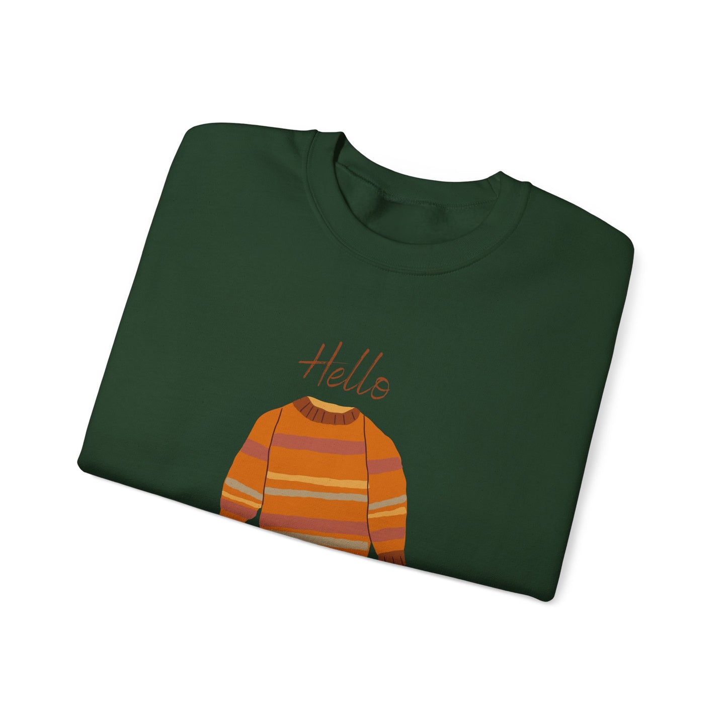 Hello Sweater Weather Unisex Heavy Blend™ Crewneck Sweatshirt