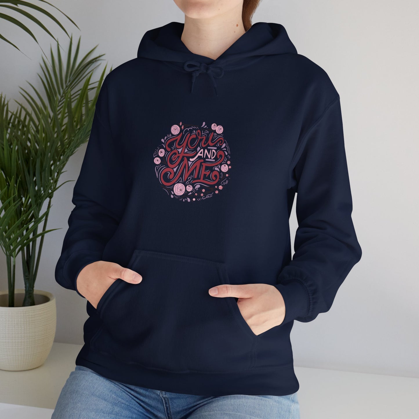 You And Me Women's Heavy Blend™ Hooded Sweatshirt