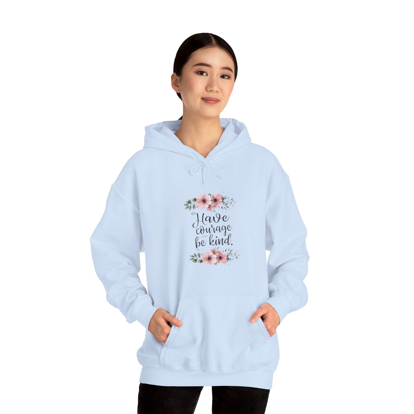 Have Courage And Be Kind Women's Heavy Blend™ Hooded Sweatshirt