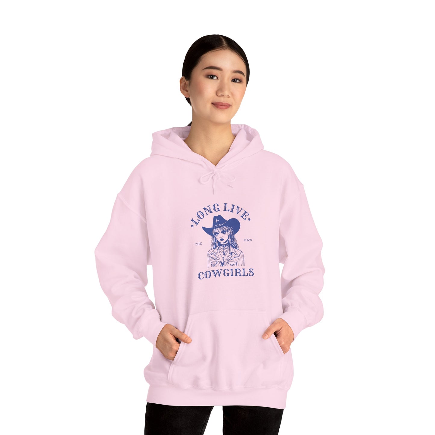 Long Live Cow Girls Women's Heavy Blend™ Hooded Sweatshirt