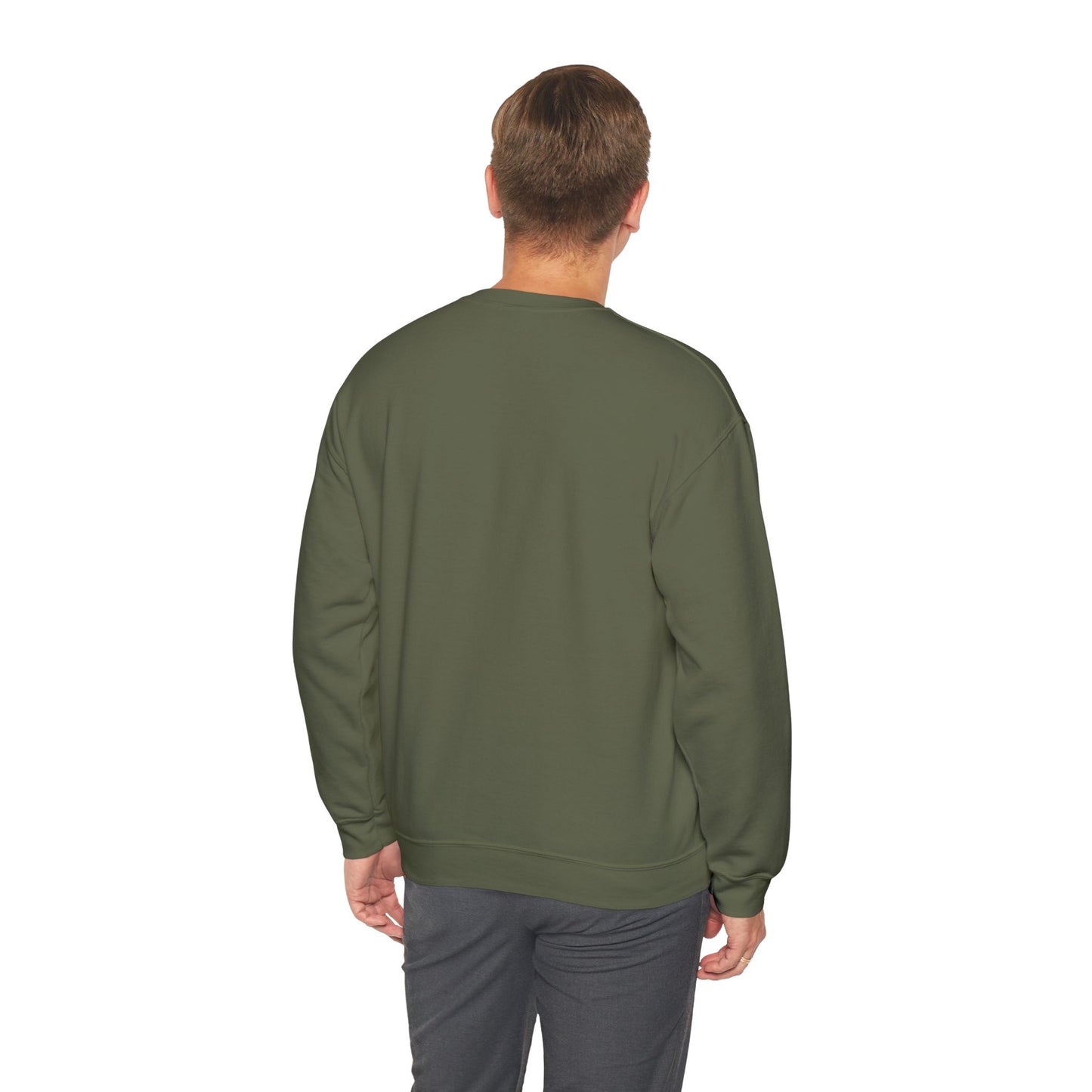 Chilling With My Peeps Unisex Heavy Blend™ Crewneck Sweatshirt (Embroidery Decoration)